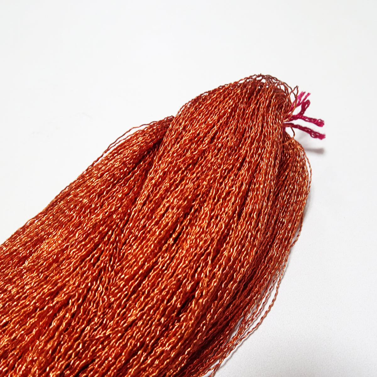 Red Thread Japanese Japanese vintage high class aluminum leaf thread Red rust embroidery 5 ...