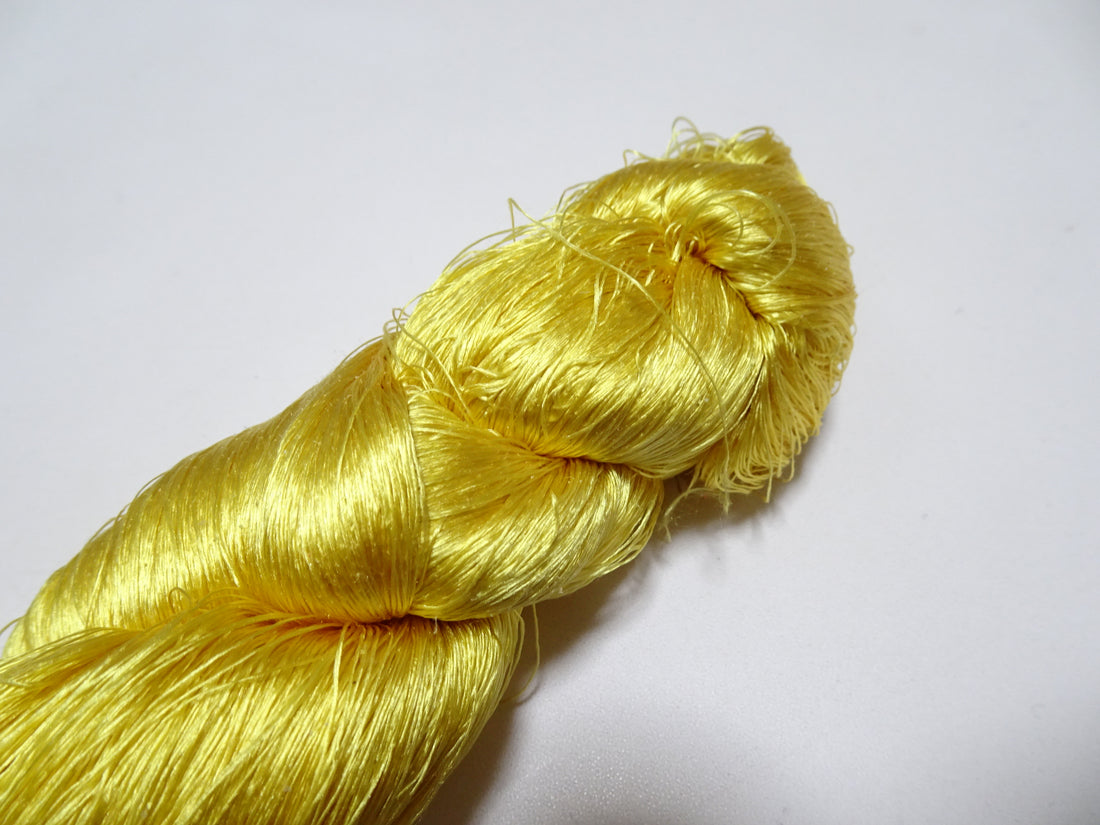 Japanese Vintage loose Twisted Silk Thread Embroidery 14520
