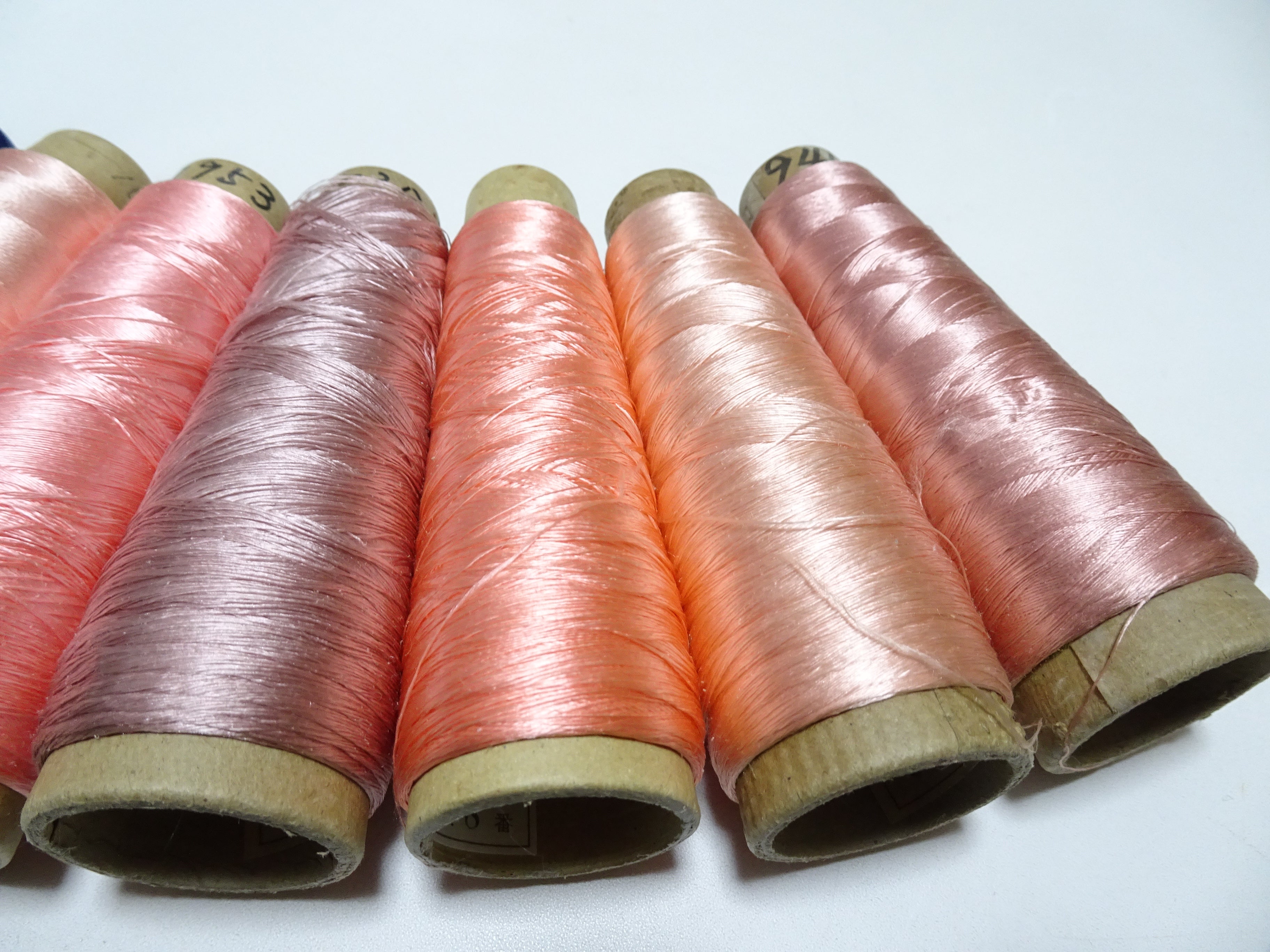 Special Price!! Japanese vintage silk thread 10sets embroidery Over 6,000 meters  16349