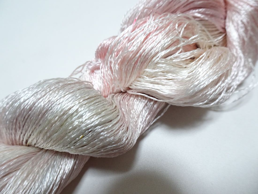 Japanese Tanaka Gen Silk – One-of-a-Kind Hand-Dyed Artistic Silk Thread, Rare Japanese Artisan Yarn, Limited Stock 16458