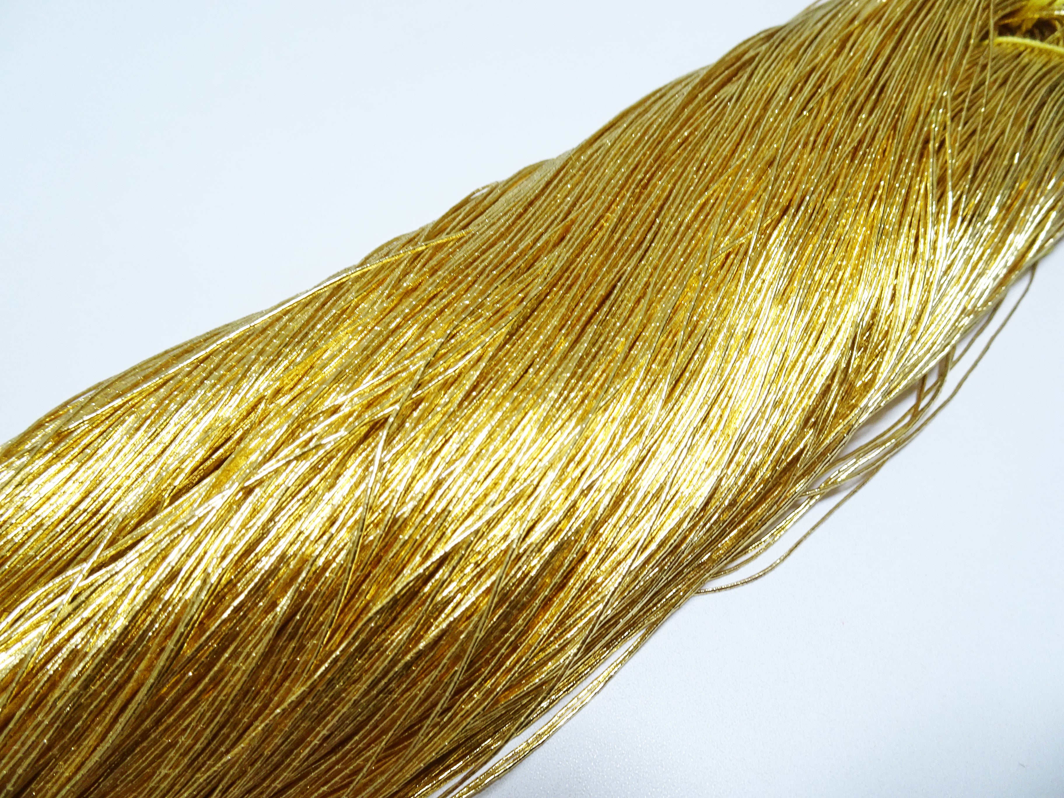 Japanese vintage rare Superb 24K gold leaf thread 500M embroidery 10  0.60mm