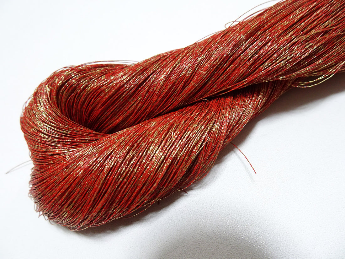 Special price! Japanese Vintage Super Rare Urushi (japanese lacquer) Kinsunago thread Over 1,500M  0.16mm  12588