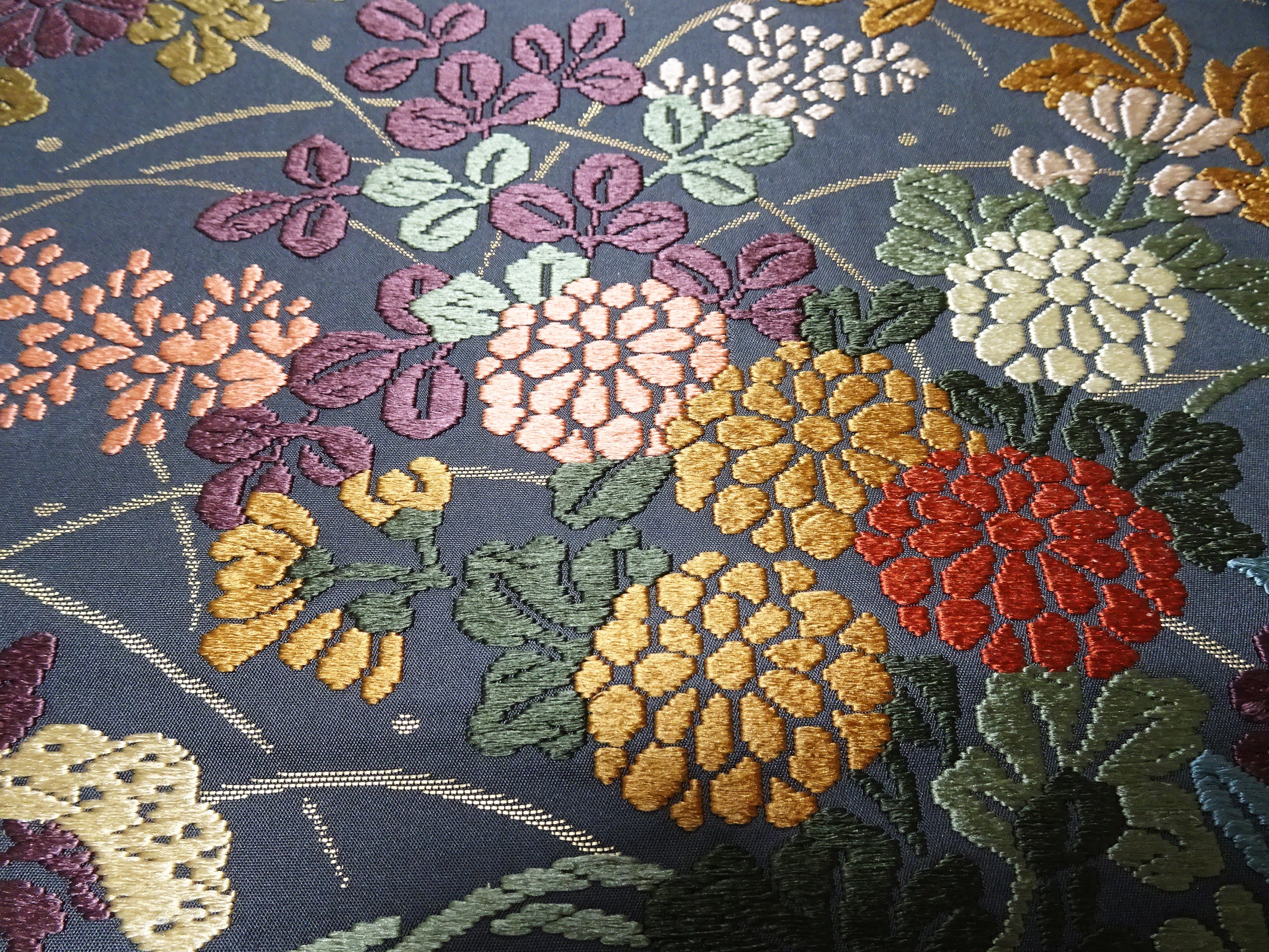 Japanese High Class Silk Bolts KaraOri Gorgeous Pattern 11761