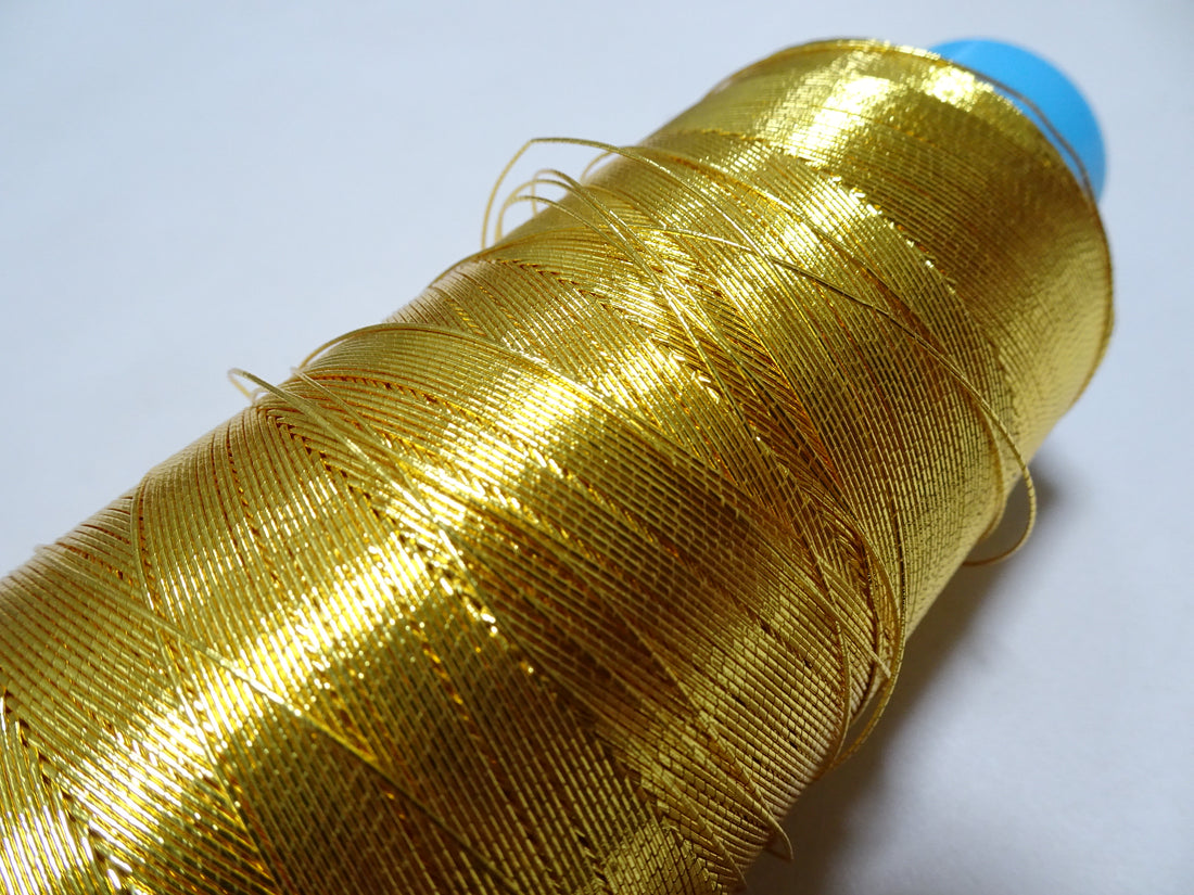 Special Price!! Japanese Vintage High Class Gold Leaf Thread 54 Embroidery  1000M  0.40mm  17699