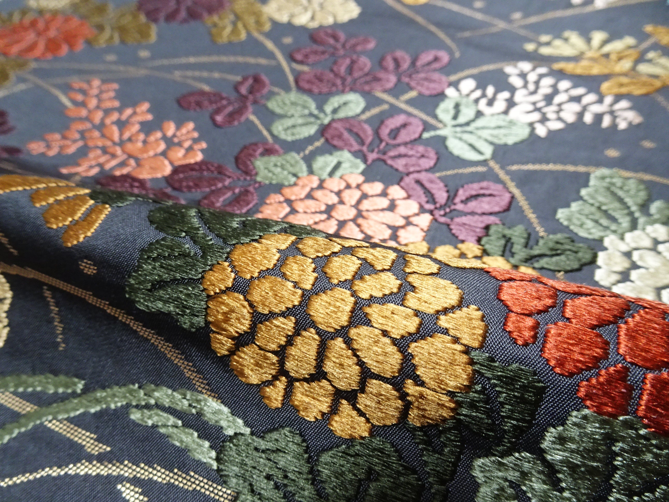 Japanese High Class Silk Bolts KaraOri Gorgeous Pattern 11761