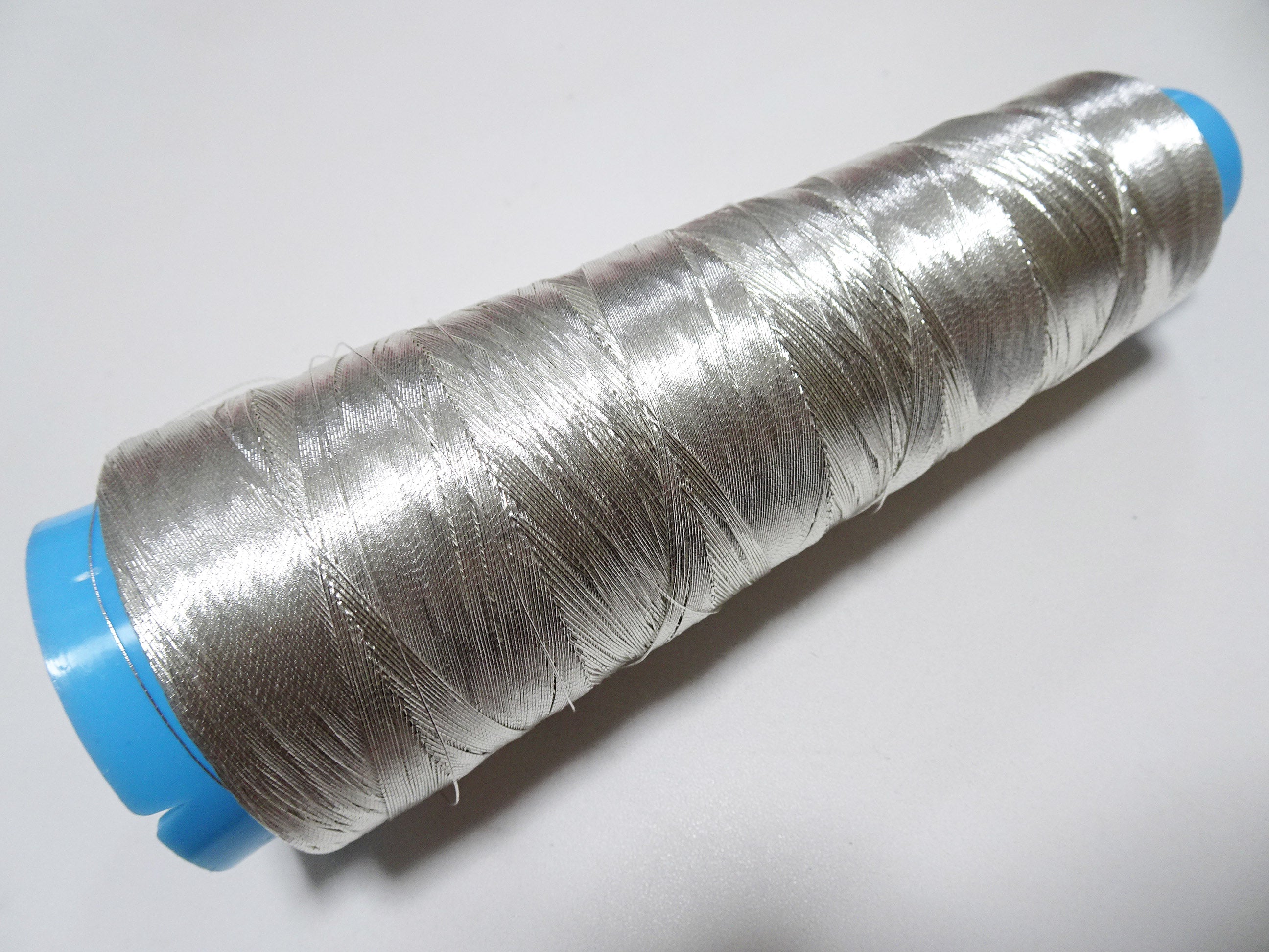 Japanese vintage Superb real silver leaf thread S4  embroidery 1000M  0.35mm