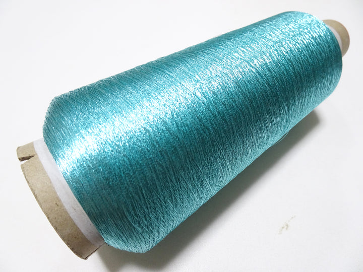 Japanese vintage rare Superb pure silver leaf thread color 14  5000M  0.16mm