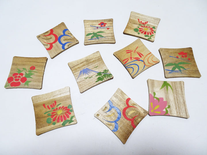 Vintage Japanese Wooden Thread Spools 10sets 17436