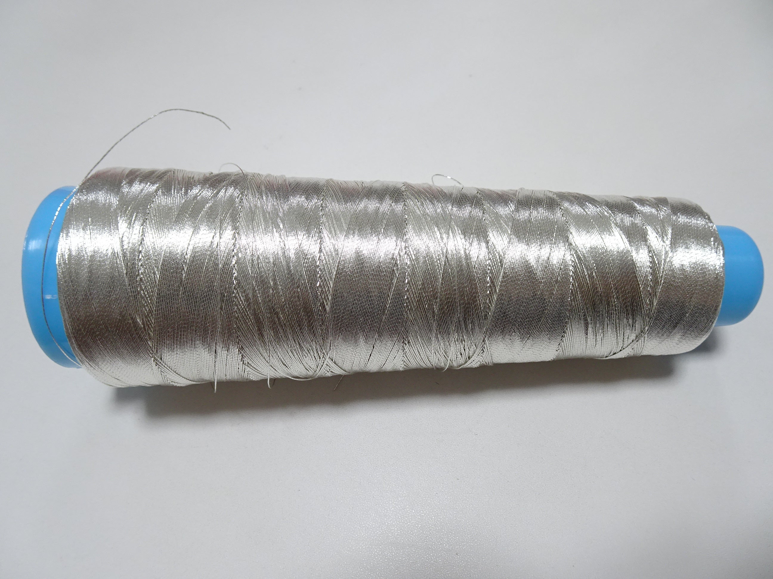 Japanese vintage Superb real silver leaf thread S4  embroidery 1000M  0.35mm