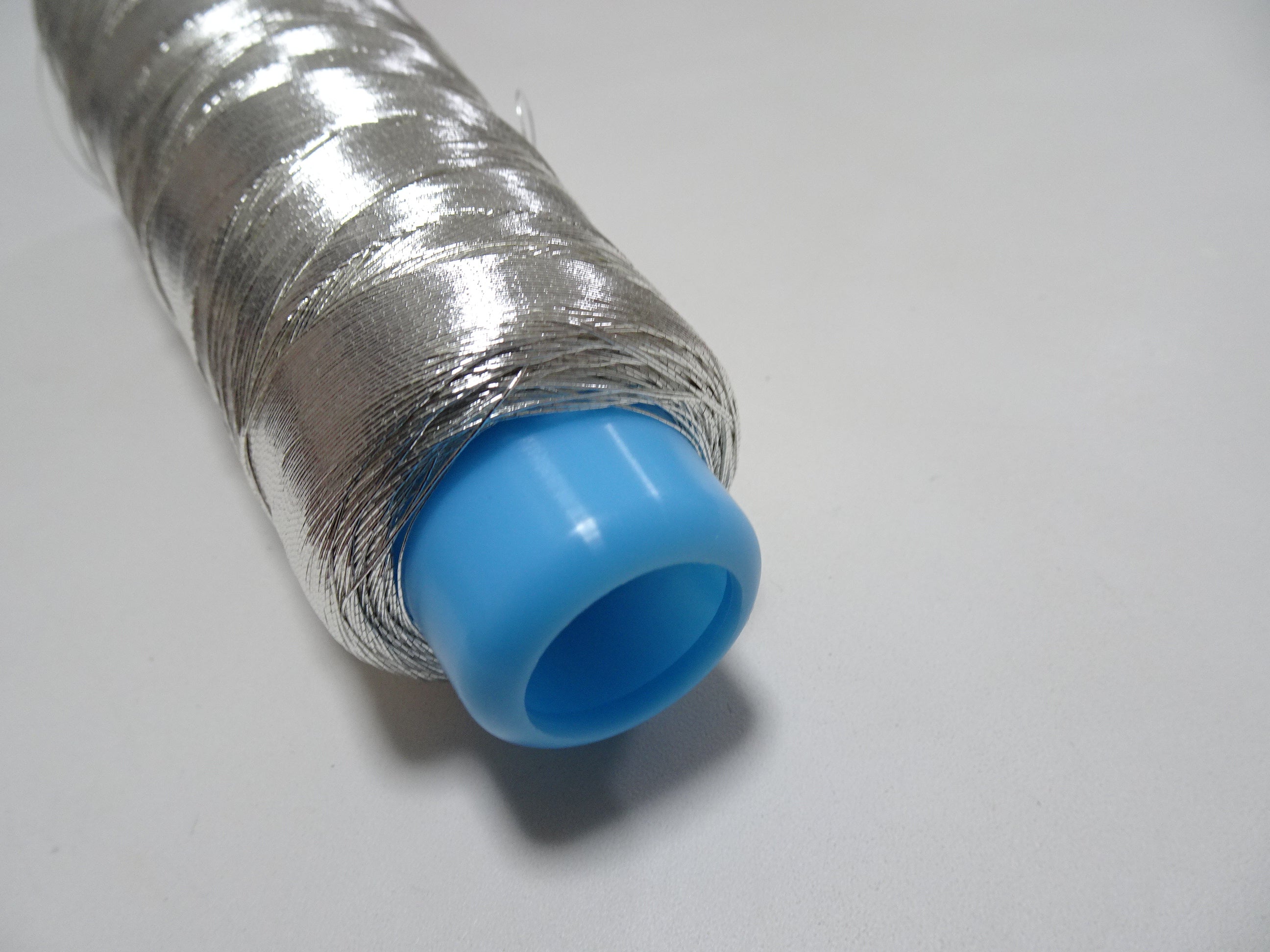 Japanese vintage Superb real silver leaf thread S4  embroidery 1000M  0.35mm