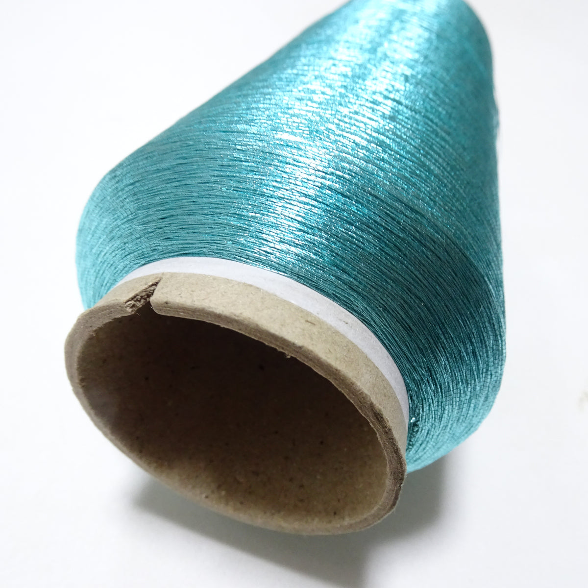 Japanese vintage rare Superb pure silver leaf thread color 14 5000M 0 ...