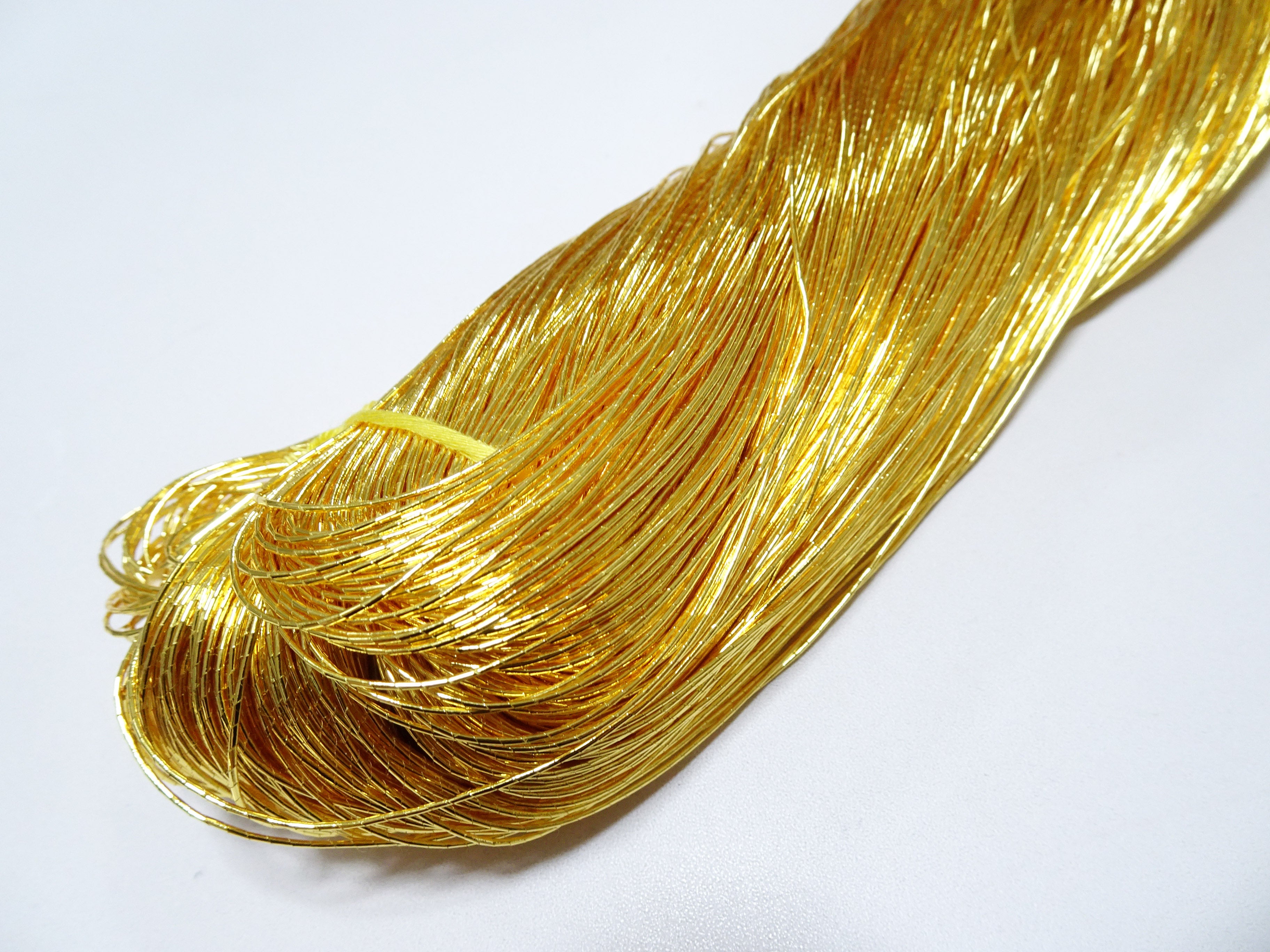 Japanese Vintage Gold Leaf Thread Kinkoma Embroidery 0.60mm 103