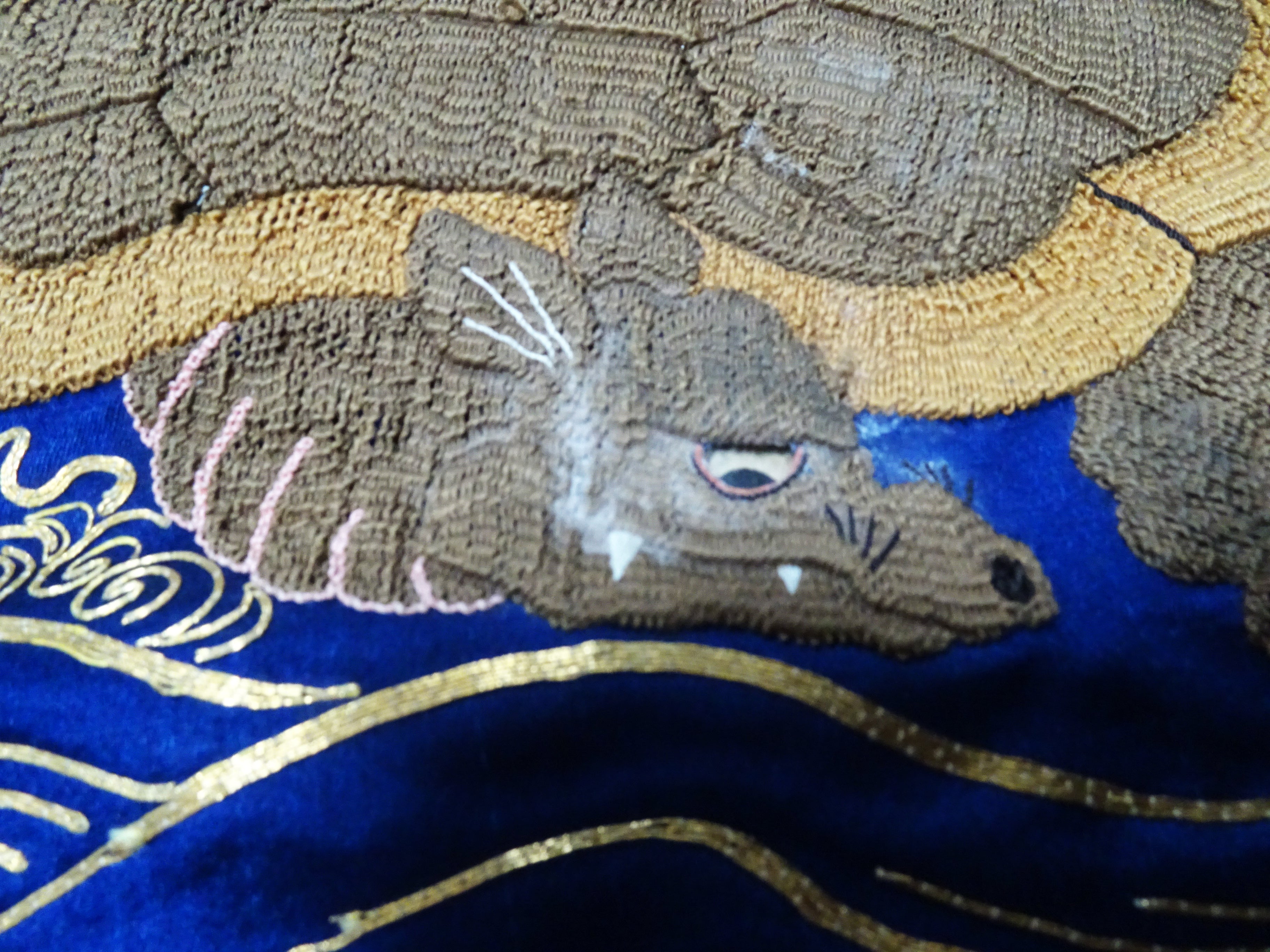 Japanese Antique high quality Super Rare Fukusa  Embroidery 7677