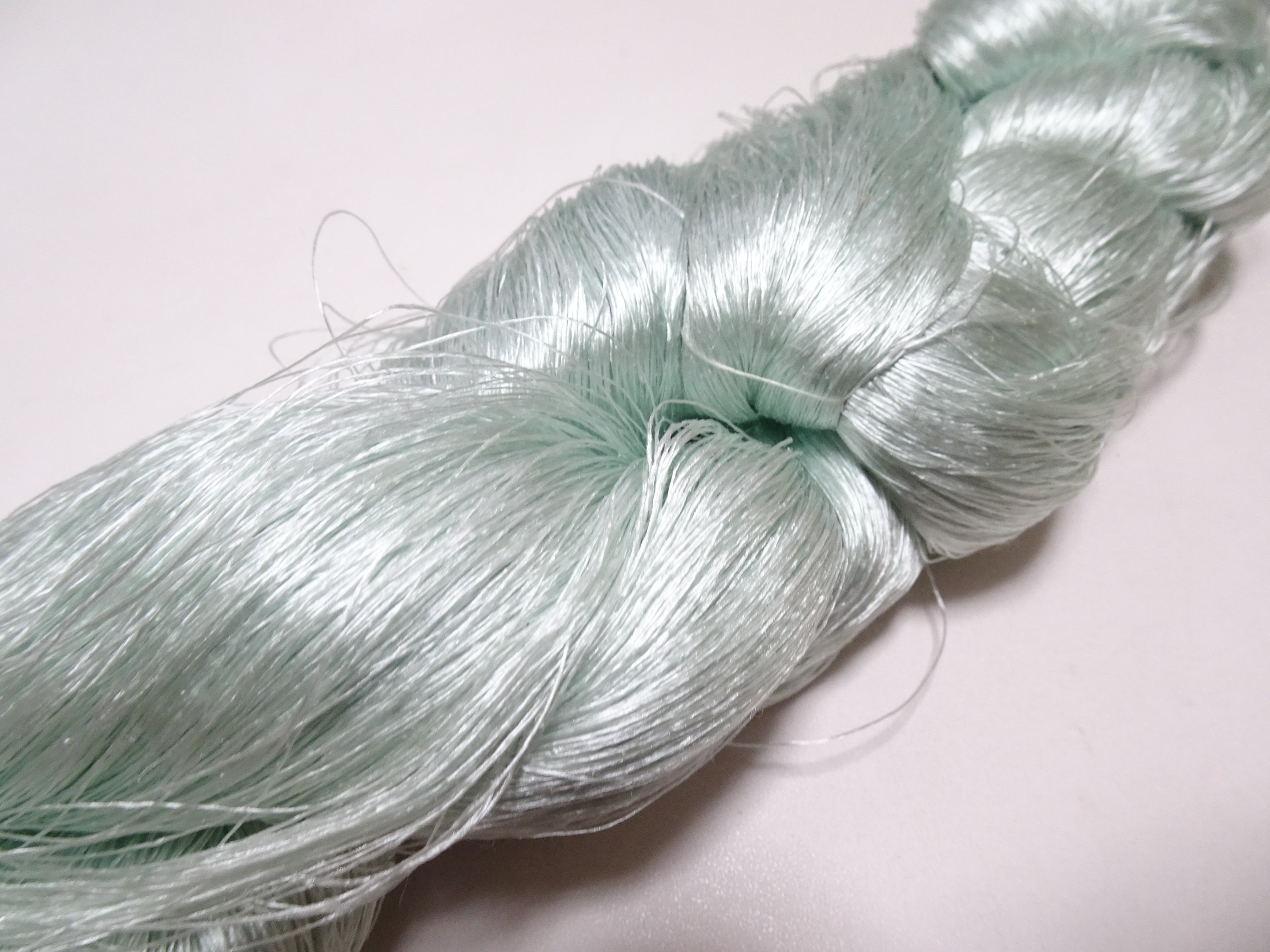 Japanese Vintage loose Twisted Silk Thread Embroidery 14521