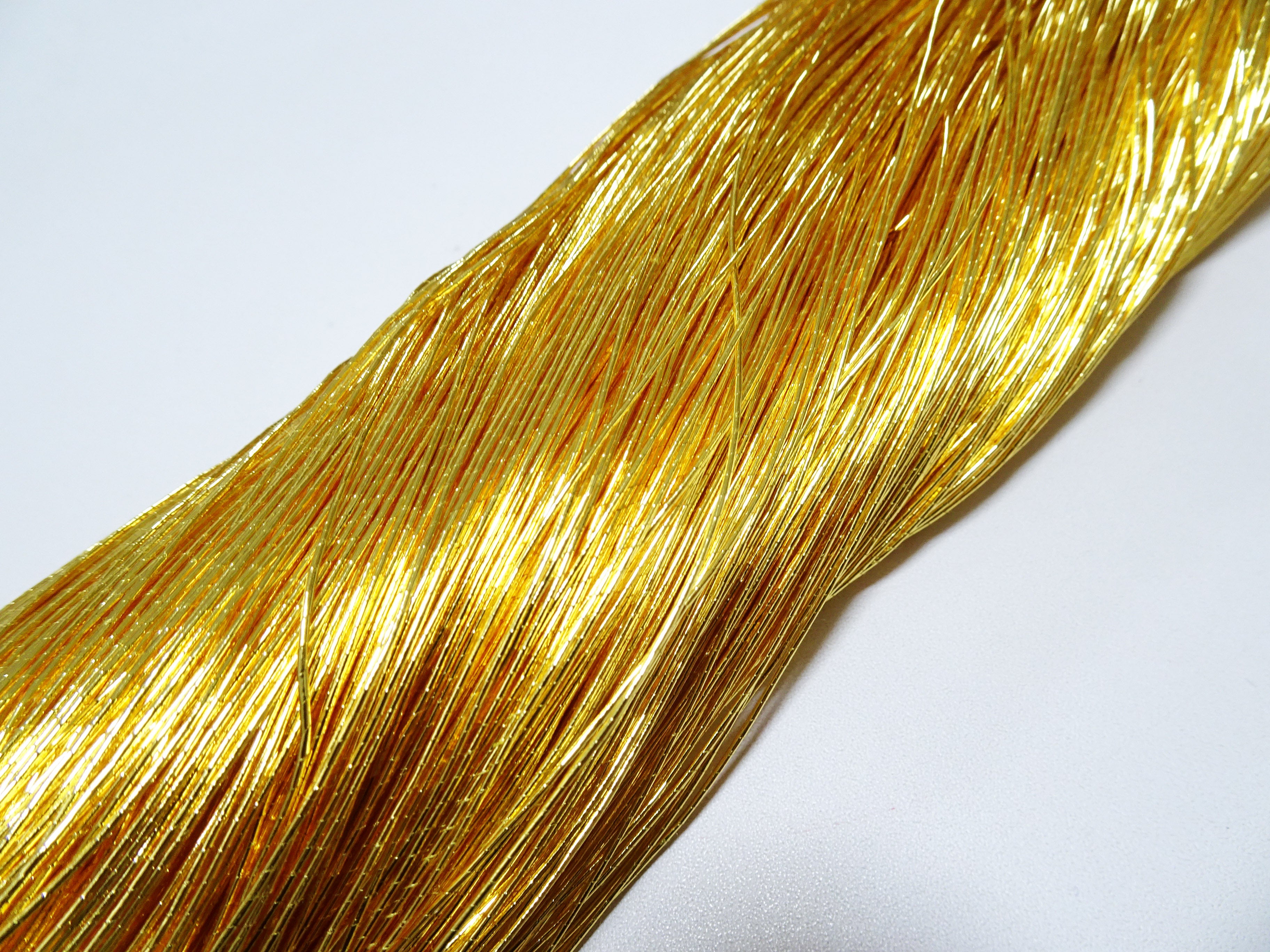 Japanese Vintage Gold Leaf Thread Kinkoma Embroidery 0.60mm 103