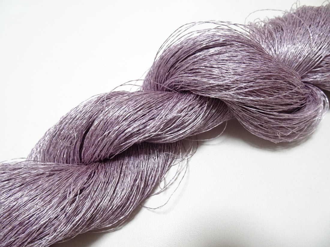 Japanese vintage high class rare silk thread Mixture of Silver embroidery 9500