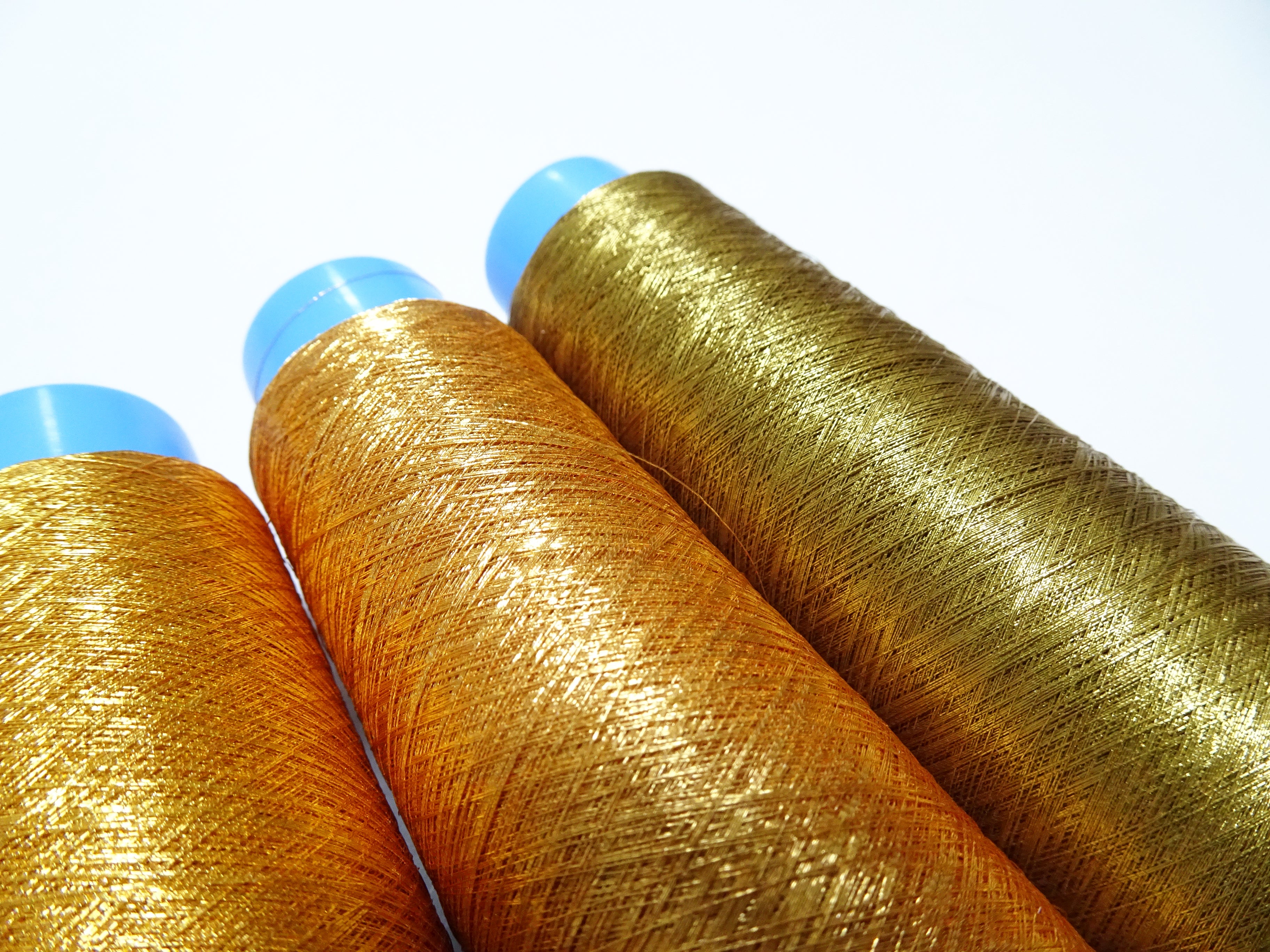 Japanese vintage gold leaf thread & silver leaf thread 8sets embroidey 0.1mm 8000M 8790