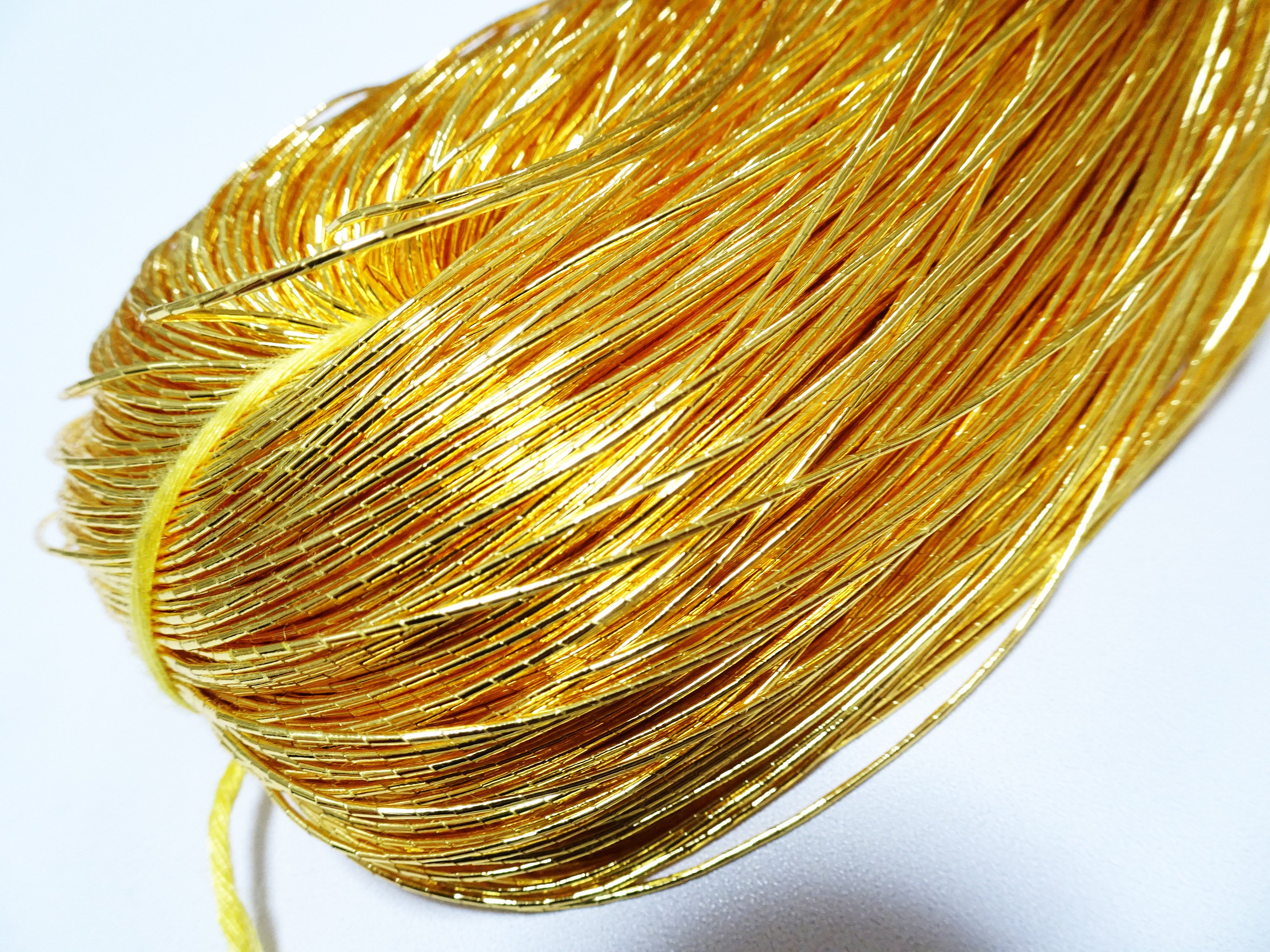 Japanese Vintage Gold Leaf Thread Kinkoma Embroidery 0.60mm 103