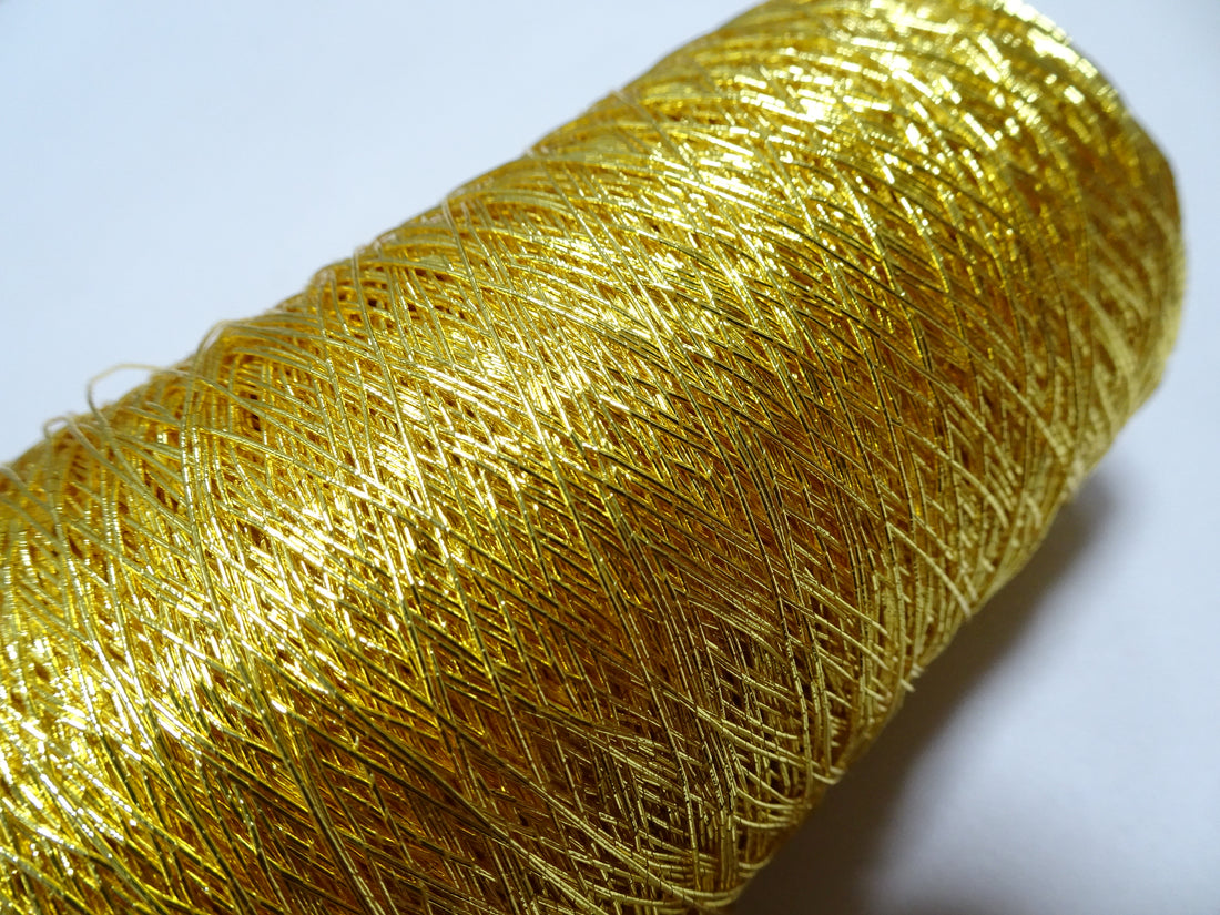 Special Price!! Japanese Vintage High Class Gold Leaf Thread 55 Embroidery  1000M  0.40mm  17700