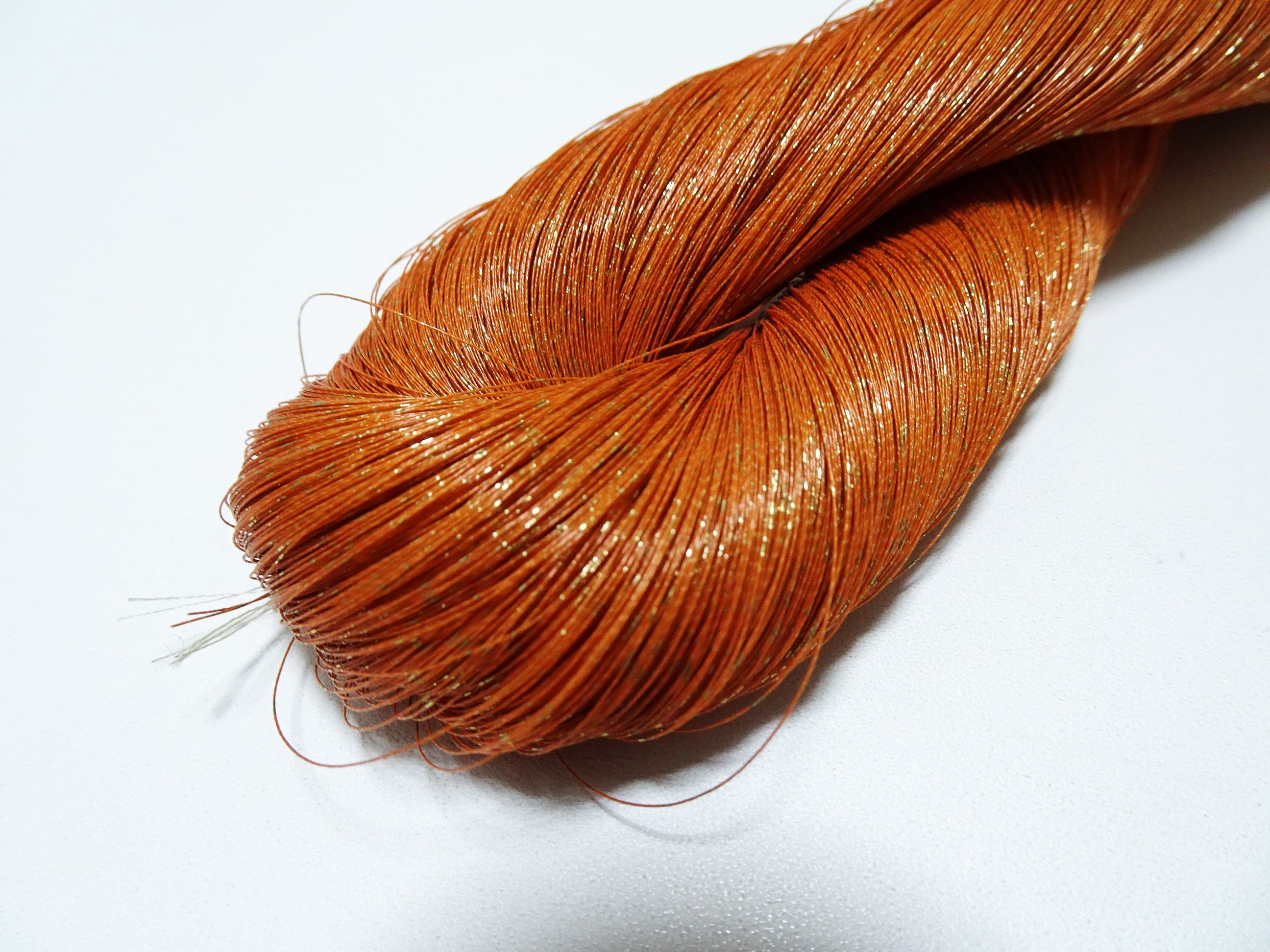Special price! Japanese Vintage Super Rare Urushi (japanese lacquer) Kinsunago thread Over 2000M  0.16mm  12589
