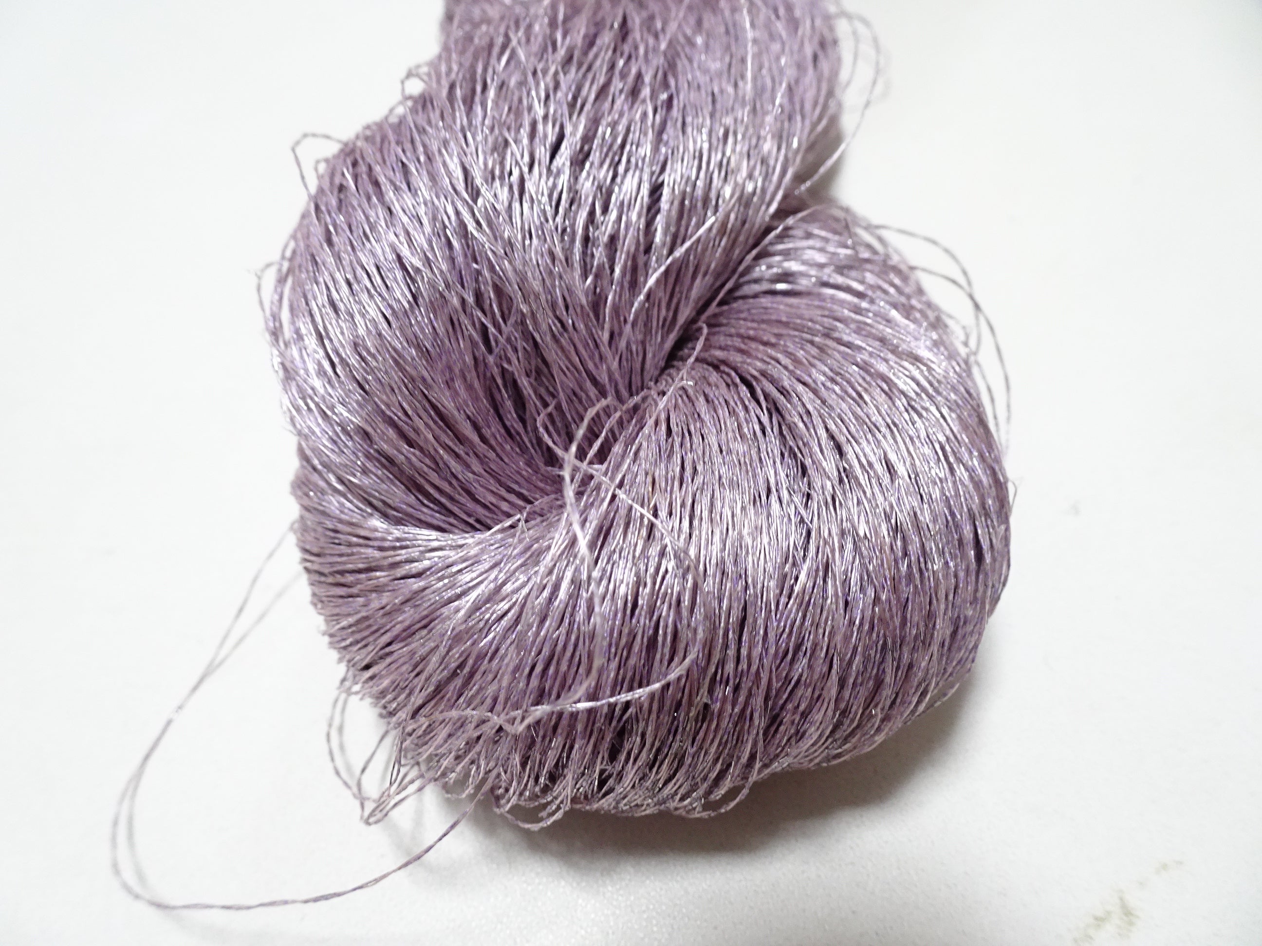 Japanese vintage high class rare silk thread Mixture of Silver embroidery 9500