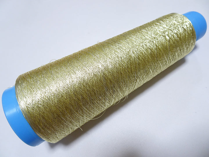 Japanese vintage Superb gold leaf thread 2.52 embroidery 1000M  0.27mm