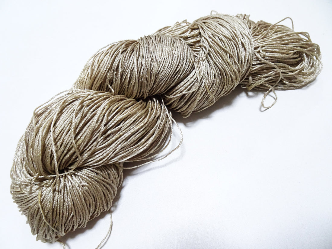 Japanese Tanaka Gen Silk – One-of-a-Kind Hand-Dyed Artistic Silk Thread, Rare Japanese Artisan Yarn, Limited Stock 19098
