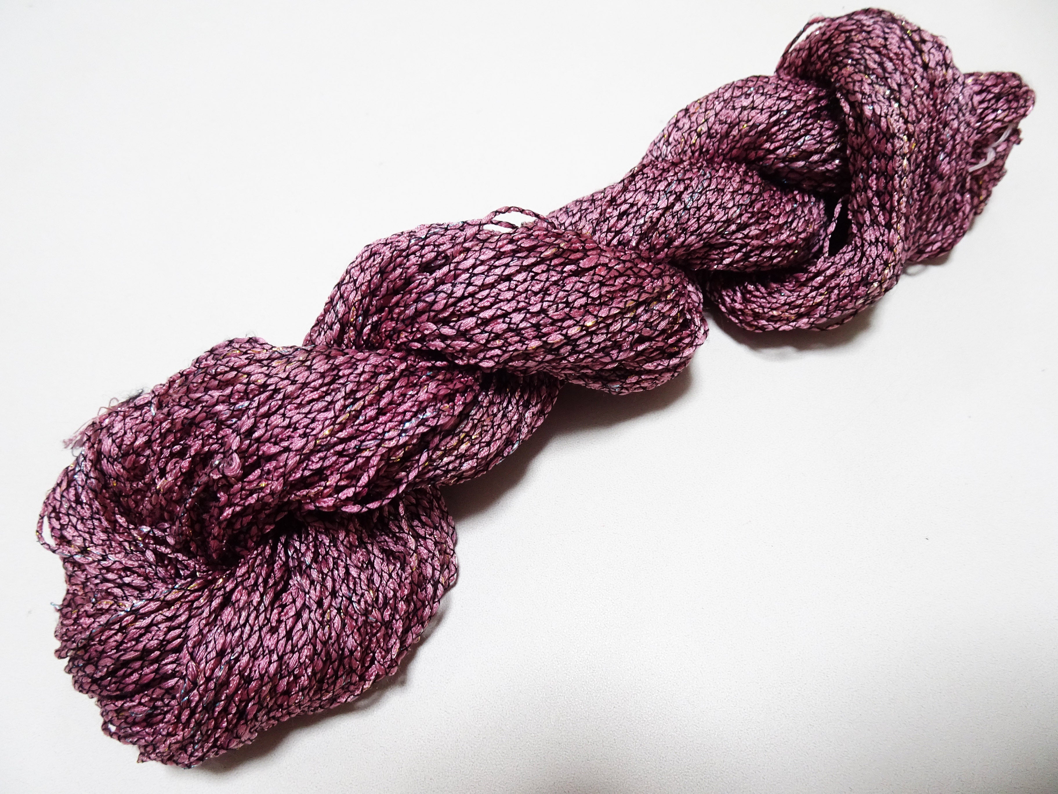 Japanese Tanaka Gen Silk – One-of-a-Kind Hand-Dyed Artistic Silk Thread, Rare Japanese Artisan Yarn, Limited Stock 16460