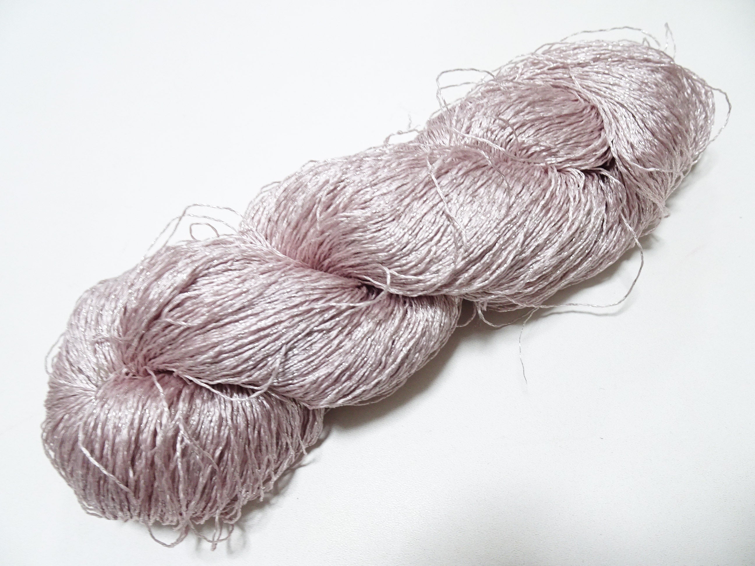 Japanese vintage high class rare silk thread Mixture of Silver embroidery 9501