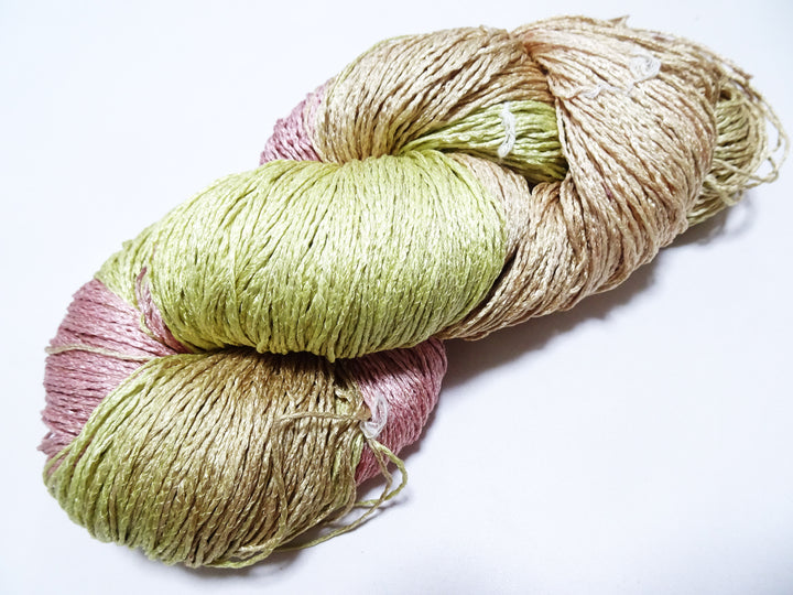 Japanese Tanaka Gen Silk – One-of-a-Kind Hand-Dyed Artistic Silk Thread, Rare Japanese Artisan Yarn, Limited Stock 16493
