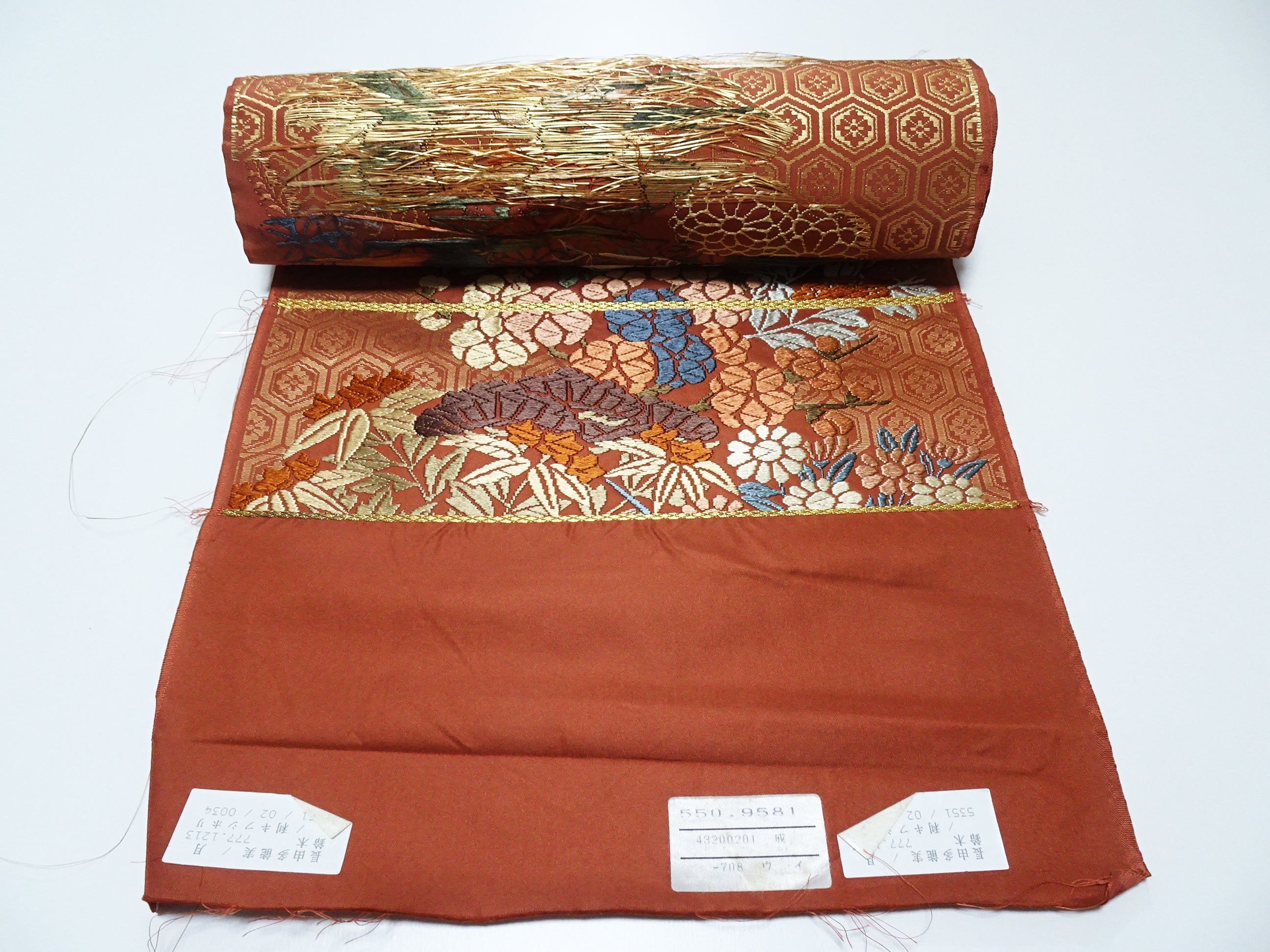 Japanese High Class Silk Bolts KaraOri Gorgeous Pattern 11762