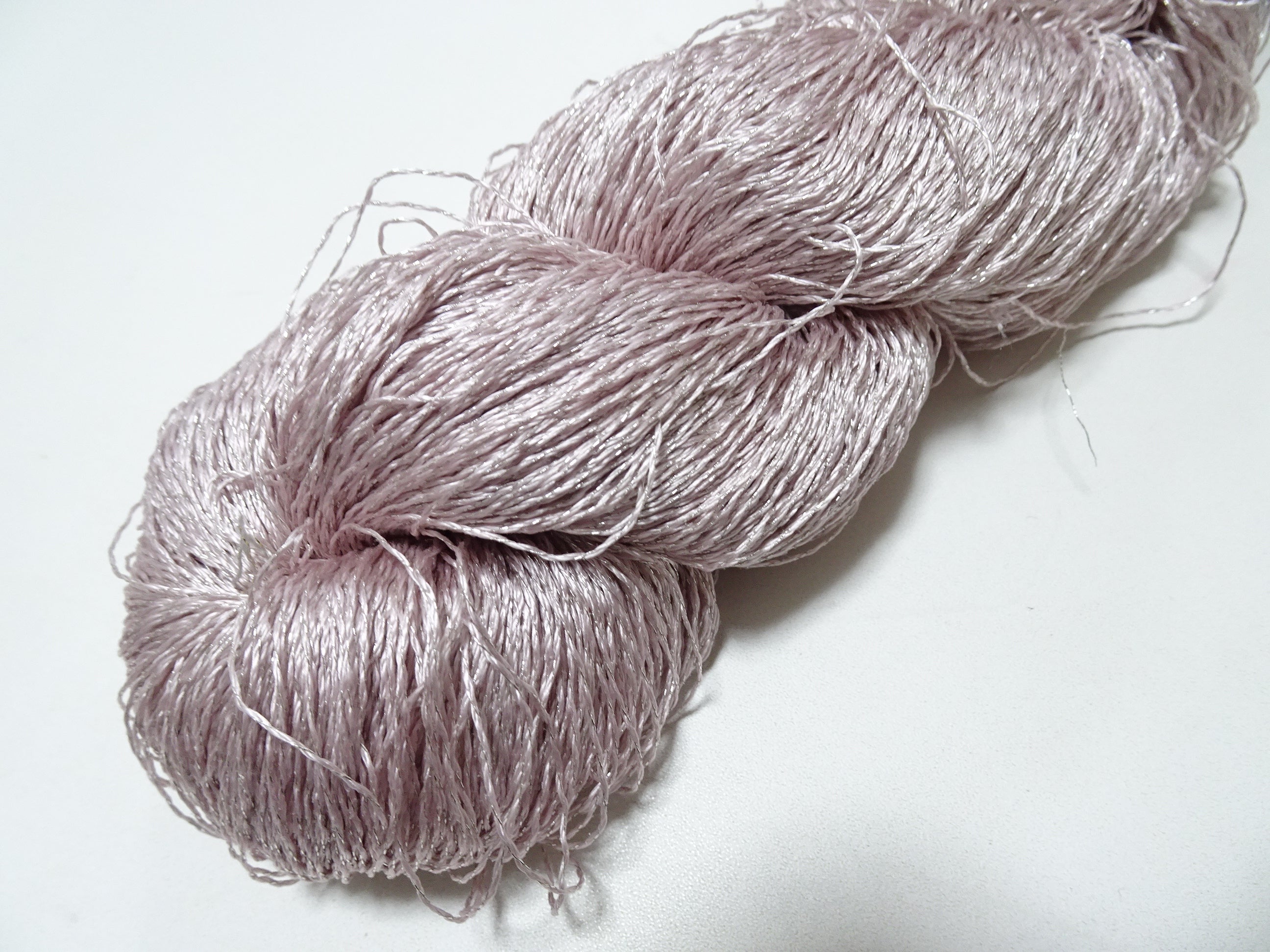 Japanese vintage high class rare silk thread Mixture of Silver embroidery 9501