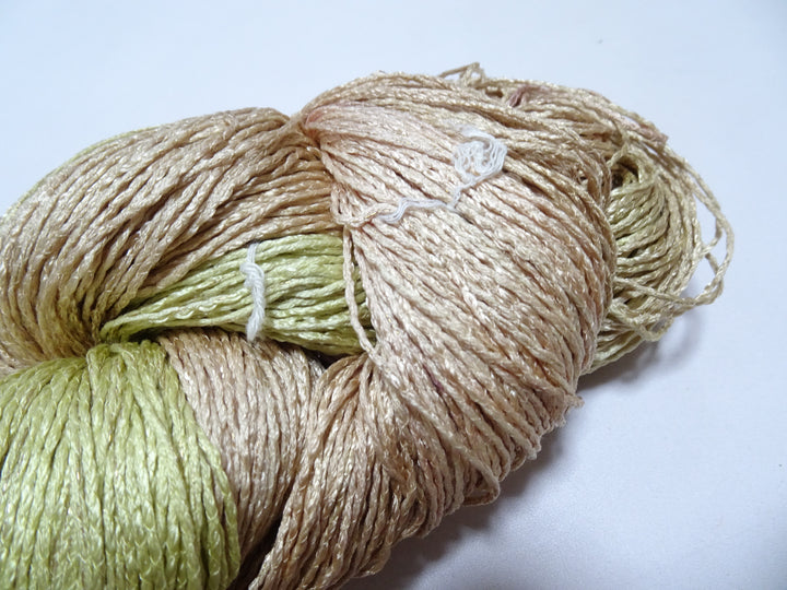 Japanese Tanaka Gen Silk – One-of-a-Kind Hand-Dyed Artistic Silk Thread, Rare Japanese Artisan Yarn, Limited Stock 16493