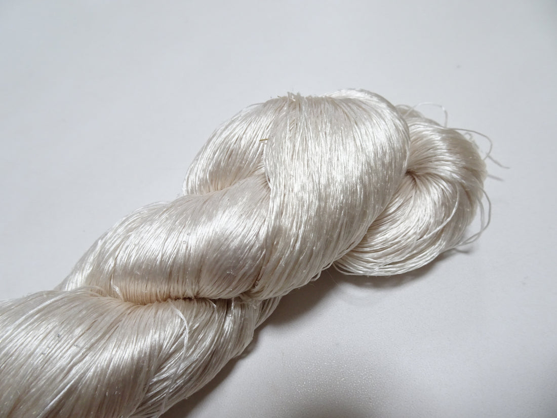 Japanese Vintage loose Twisted Silk Thread Embroidery 14522