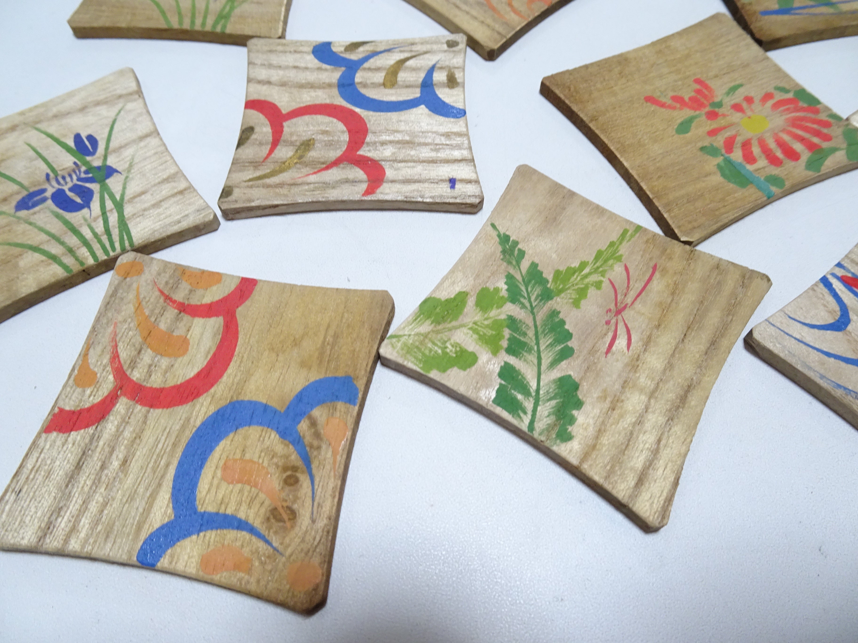 Vintage Japanese Wooden Thread Spools 10sets 17437