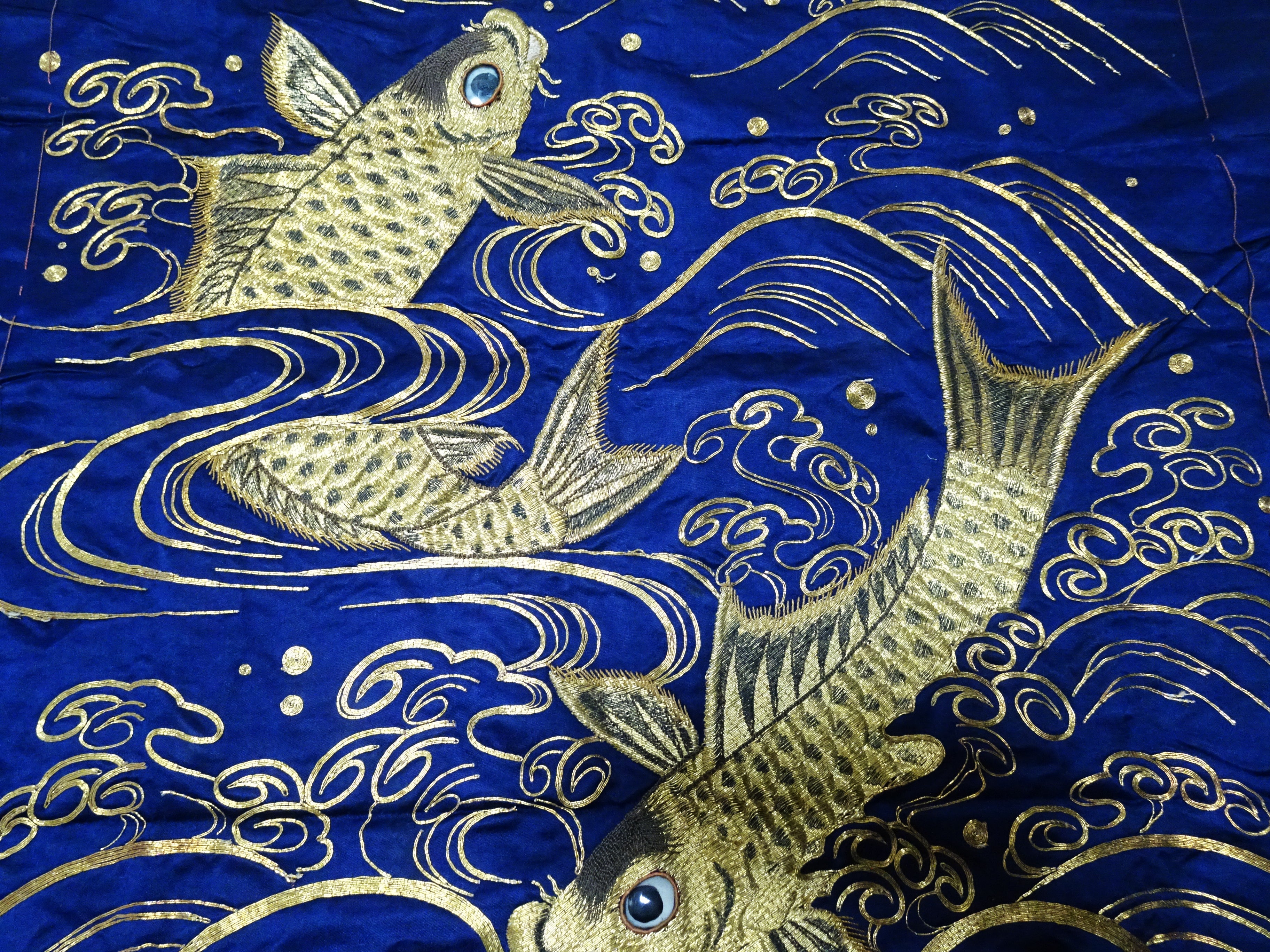 Japanese Antique high quality Super Rare Fukusa  Embroidery 7678