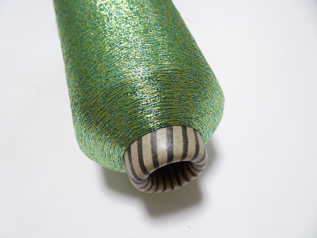 Super Special price! Japanese vintage metallic lame thread embroidery 5000M 9328