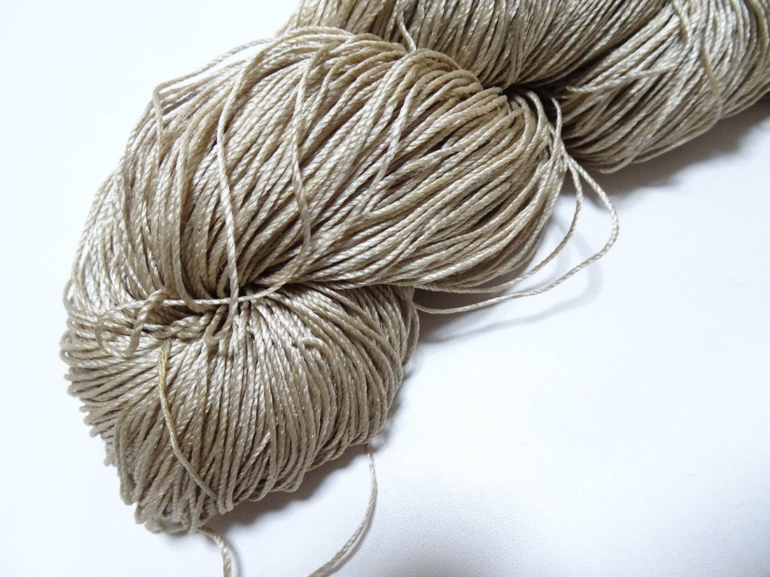 Japanese Tanaka Gen Silk – One-of-a-Kind Hand-Dyed Artistic Silk Thread, Rare Japanese Artisan Yarn, Limited Stock 19098