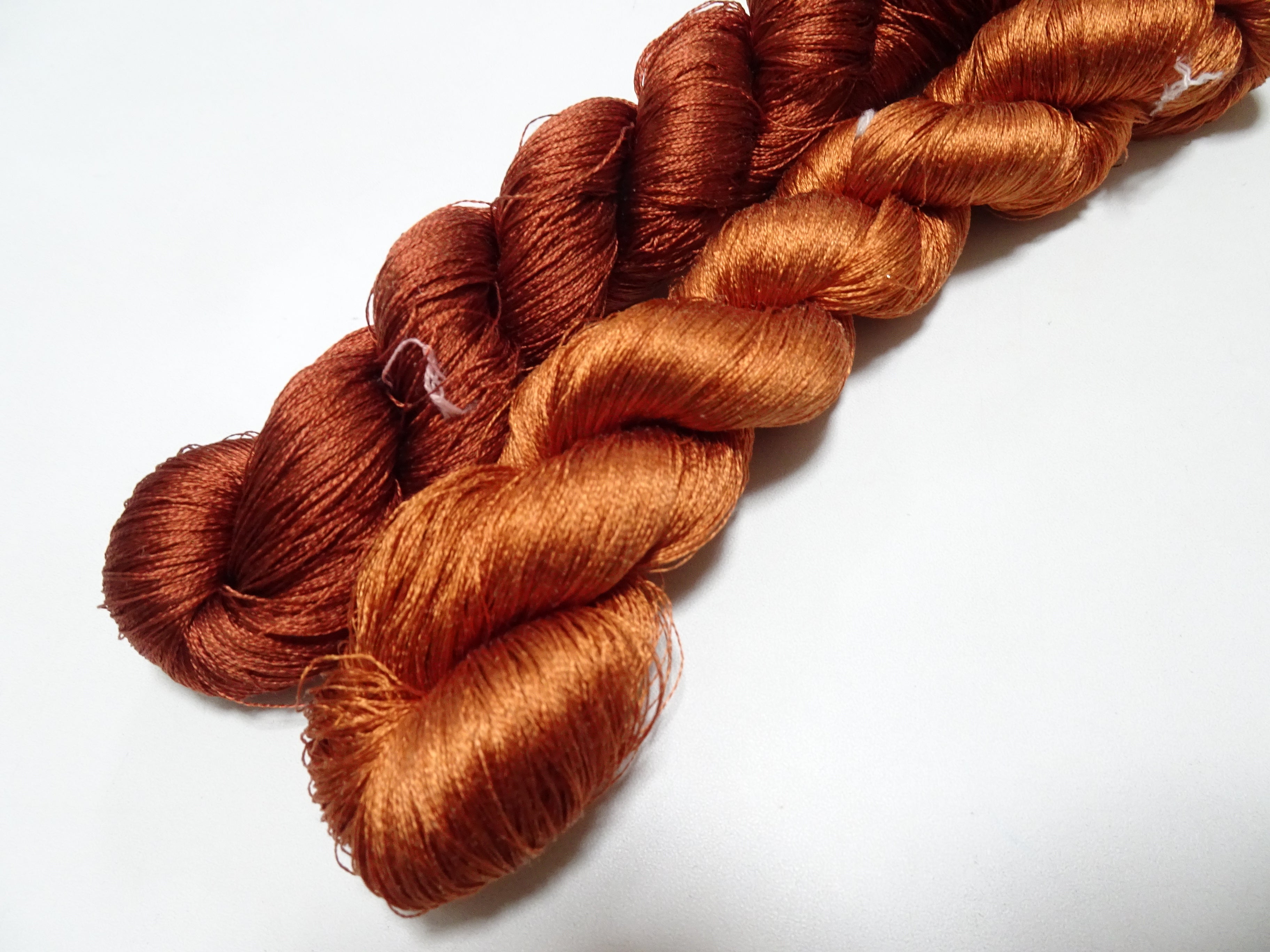 Japanese Vintage Twisted Silk Thread 2sets Embroidery 16939
