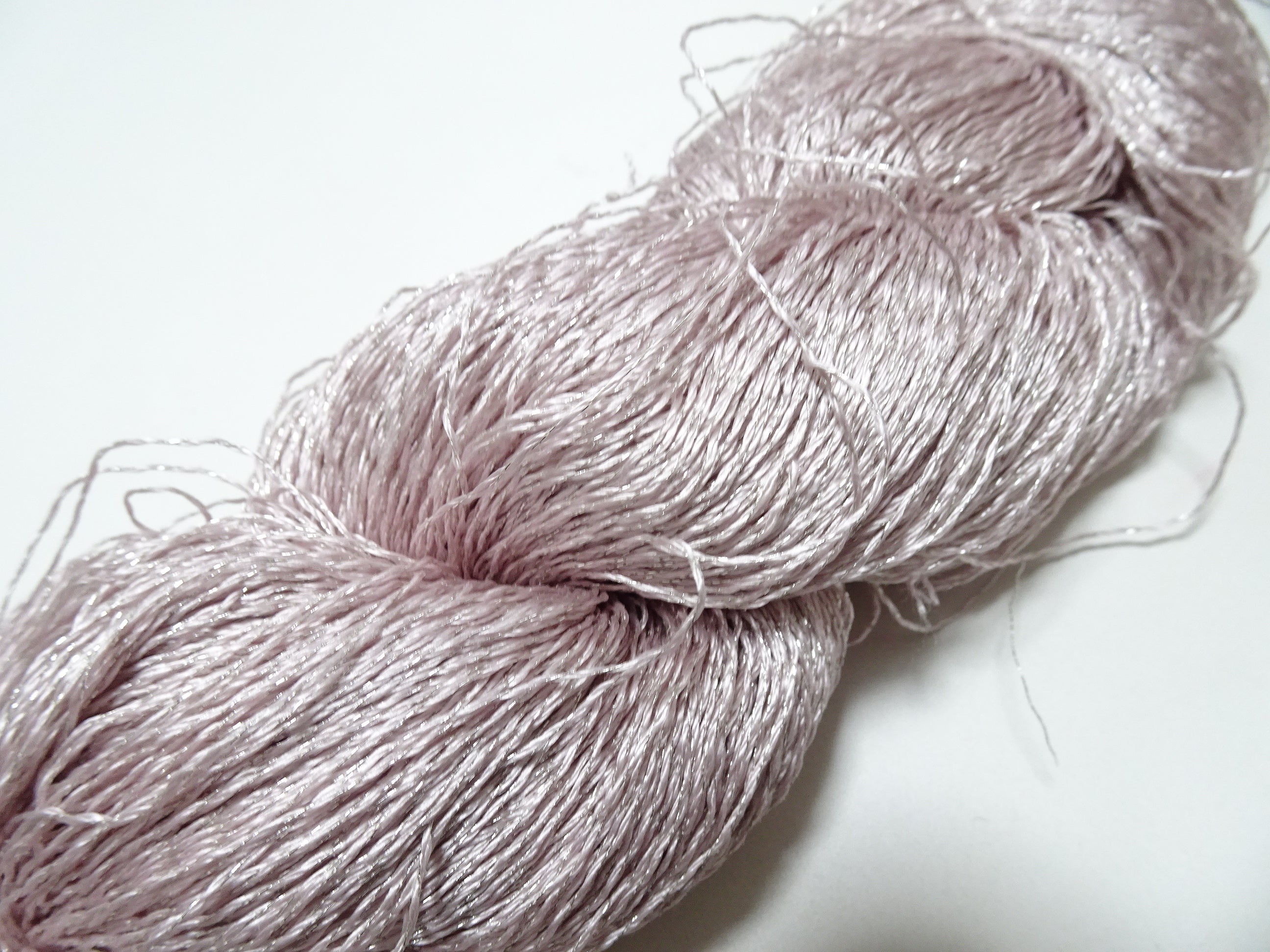 Japanese vintage high class rare silk thread Mixture of Silver embroidery 9501