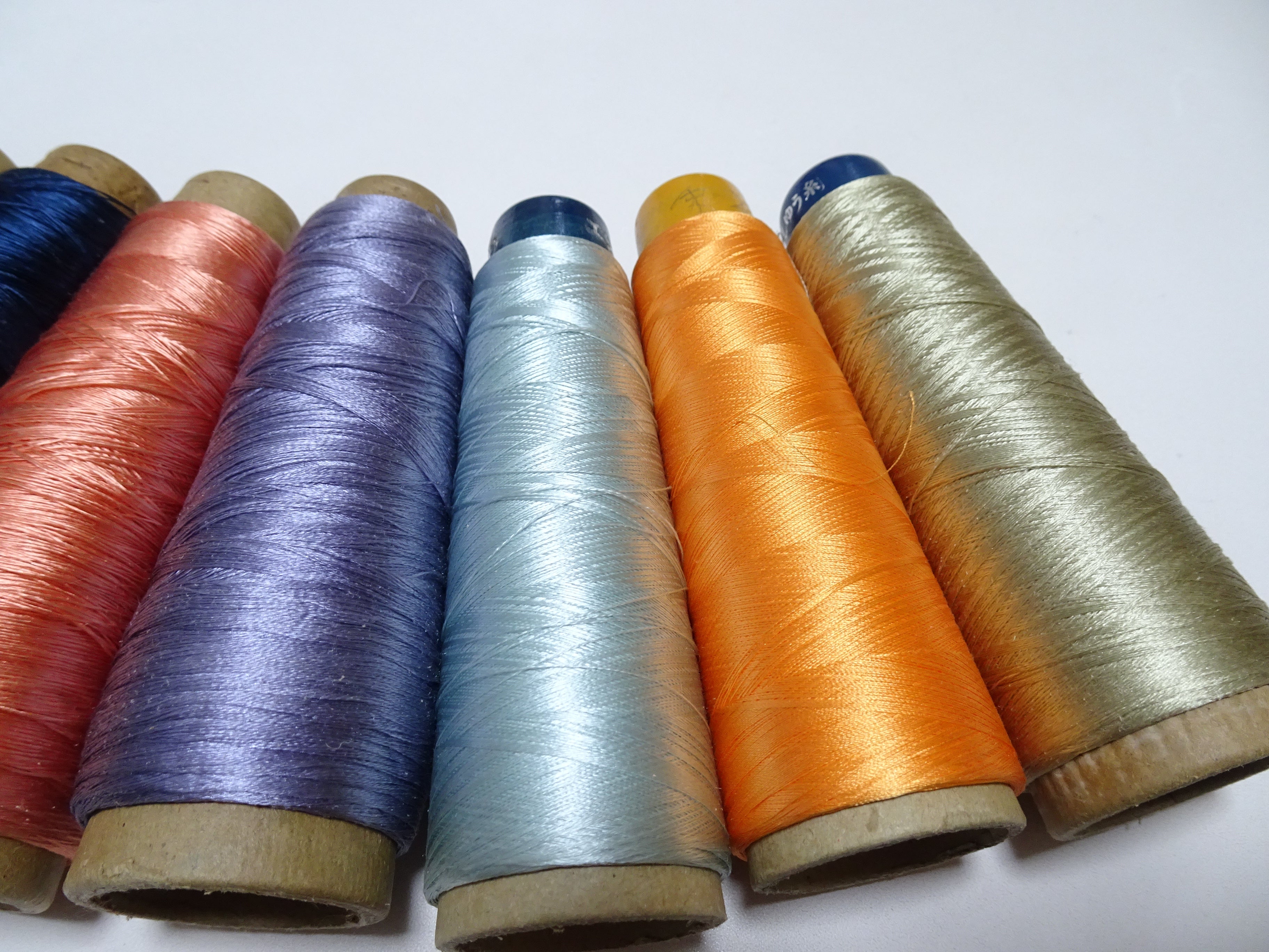 Special Price!! Japanese vintage silk thread 10sets embroidery Over 6,000 meters  16351
