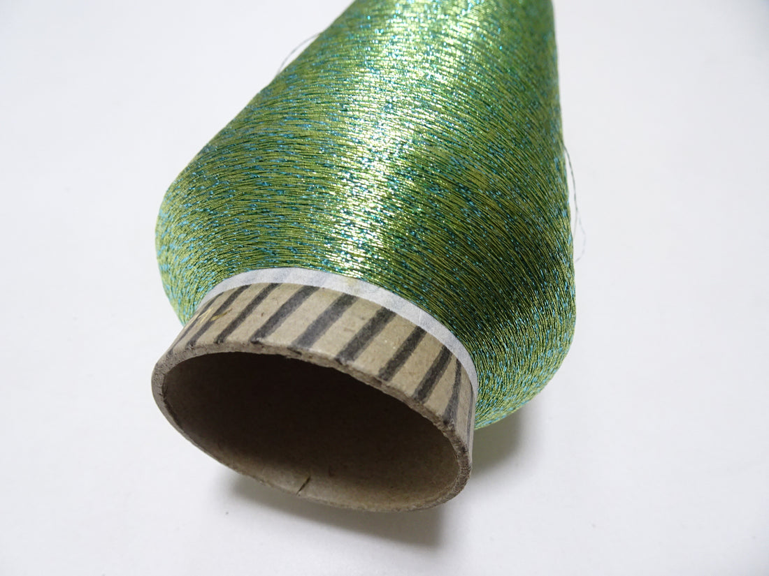 Super Special price! Japanese vintage metallic lame thread embroidery 5000M 9328