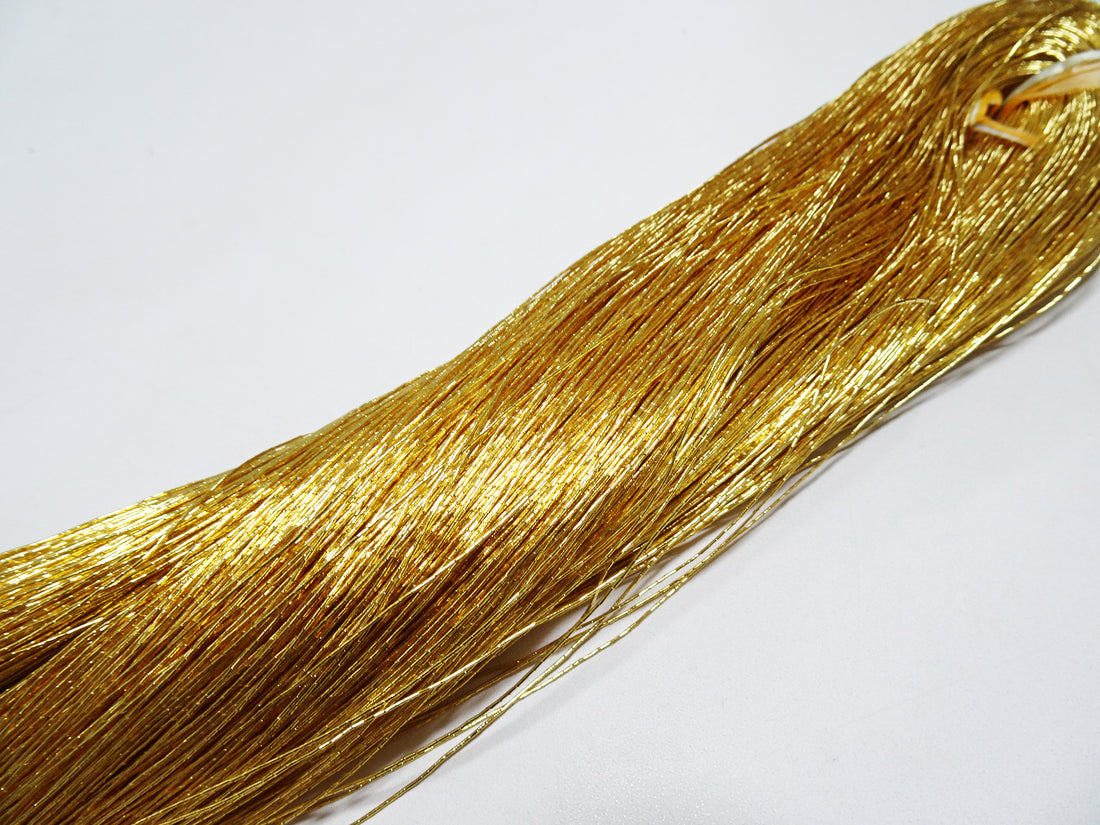Special price!Japanese Vintage Gold leaf thread embroidery 12381 500M  0.45mm