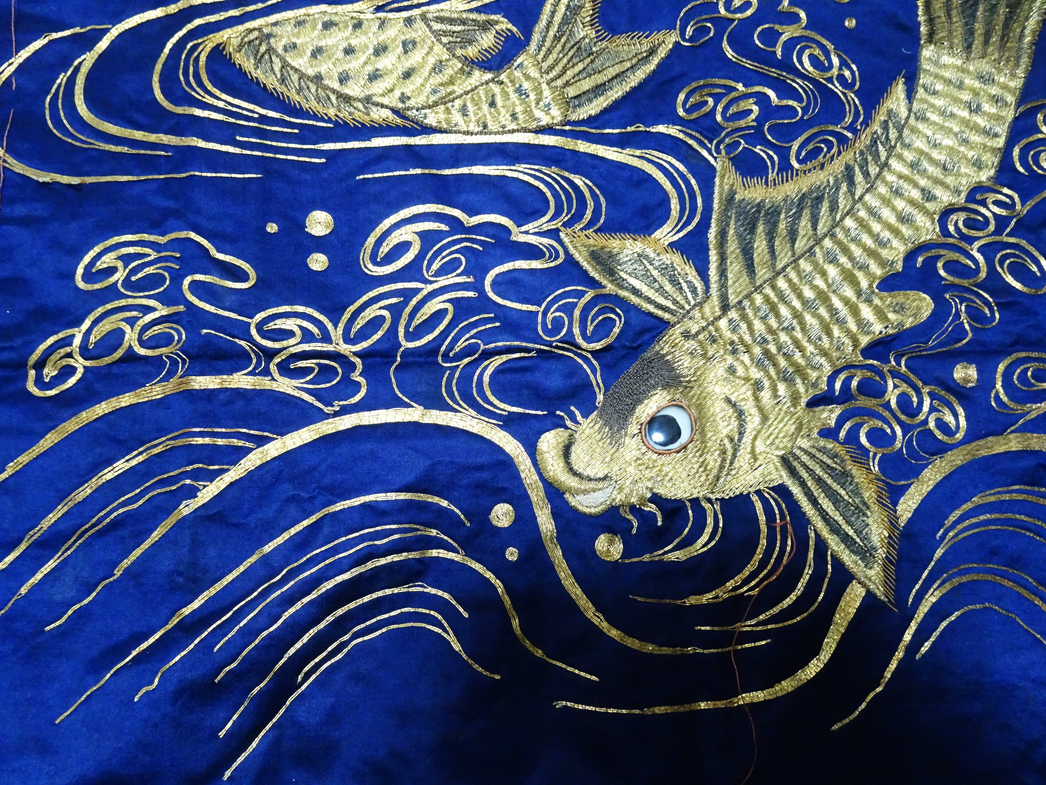 Japanese Antique high quality Super Rare Fukusa  Embroidery 7678