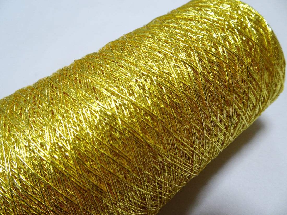 Special Price!! Japanese Vintage High Class Gold Leaf Thread 65 Embroidery  1000M  0.45mm  17701