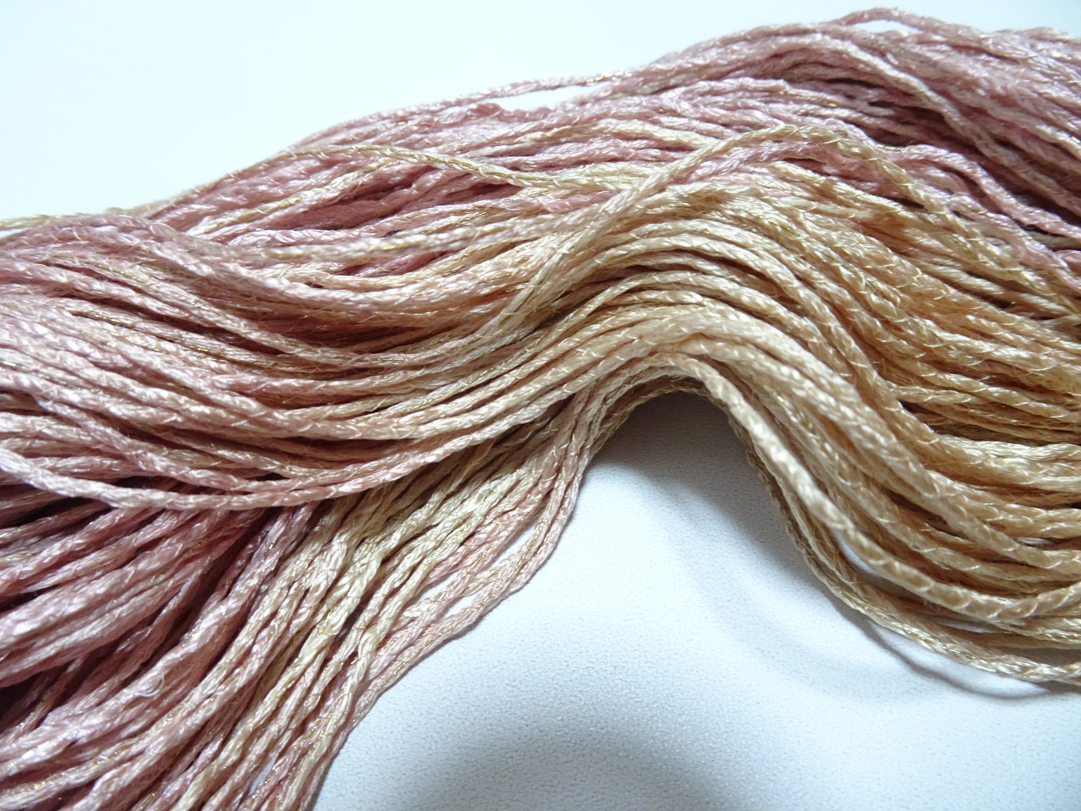 Japanese Tanaka Gen Silk – One-of-a-Kind Hand-Dyed Artistic Silk Thread, Rare Japanese Artisan Yarn, Limited Stock 16493