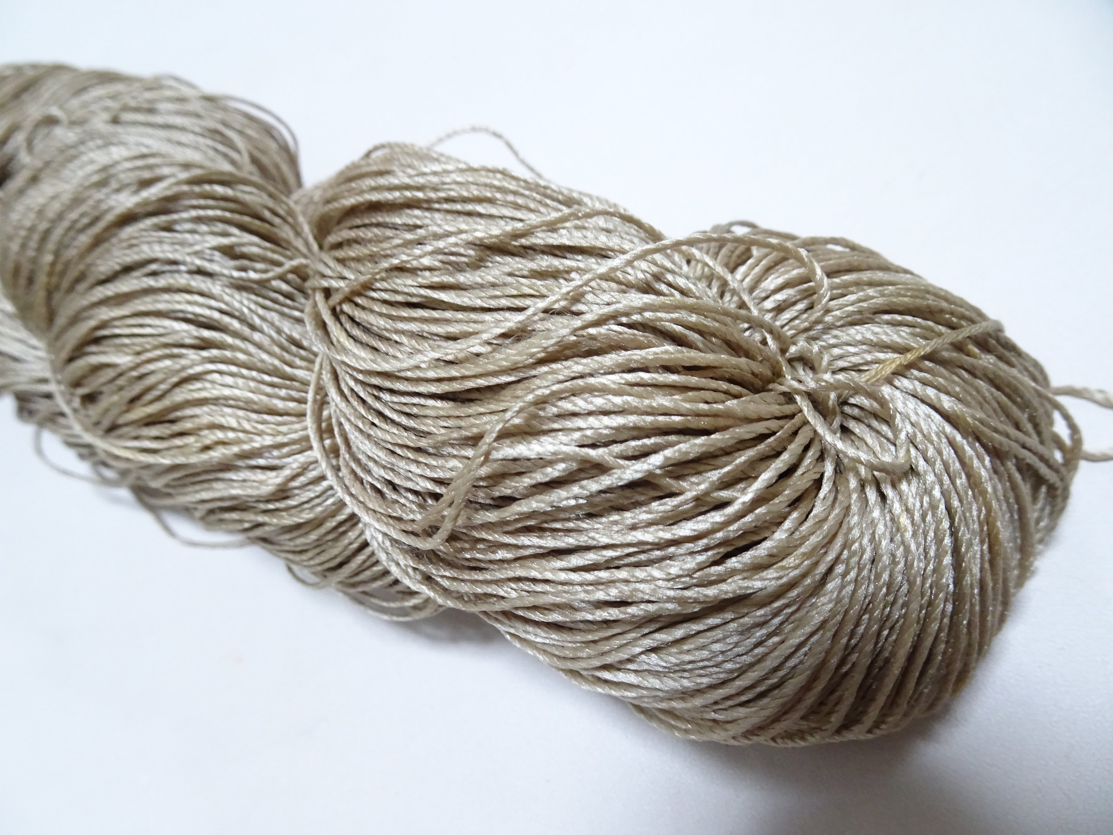 Japanese Tanaka Gen Silk – One-of-a-Kind Hand-Dyed Artistic Silk Thread, Rare Japanese Artisan Yarn, Limited Stock 19098