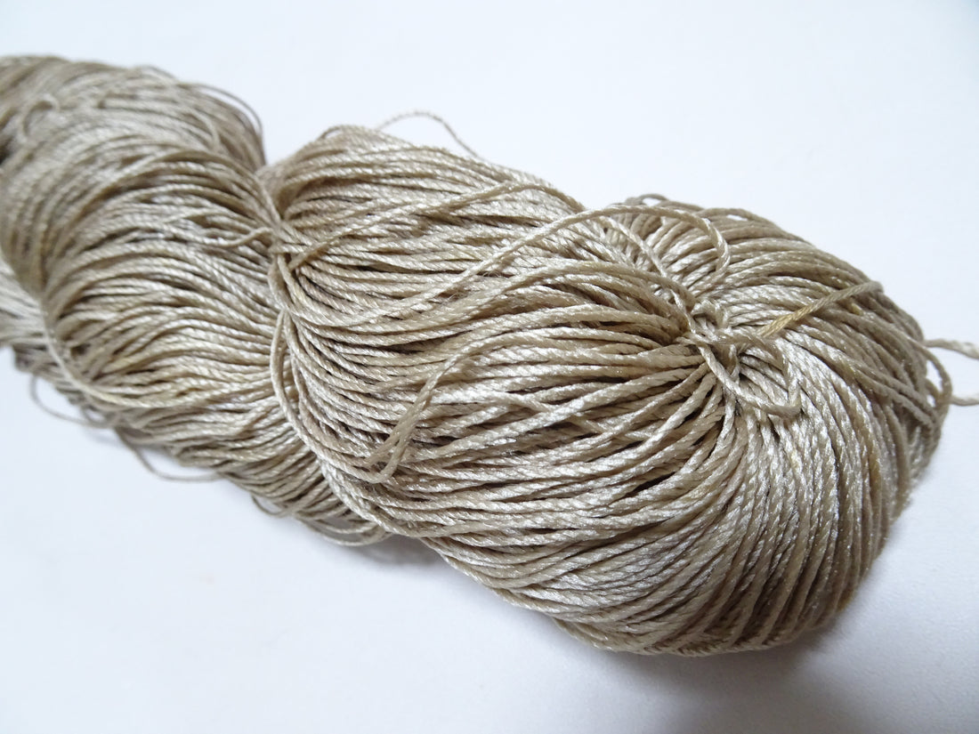Japanese Tanaka Gen Silk – One-of-a-Kind Hand-Dyed Artistic Silk Thread, Rare Japanese Artisan Yarn, Limited Stock 19098
