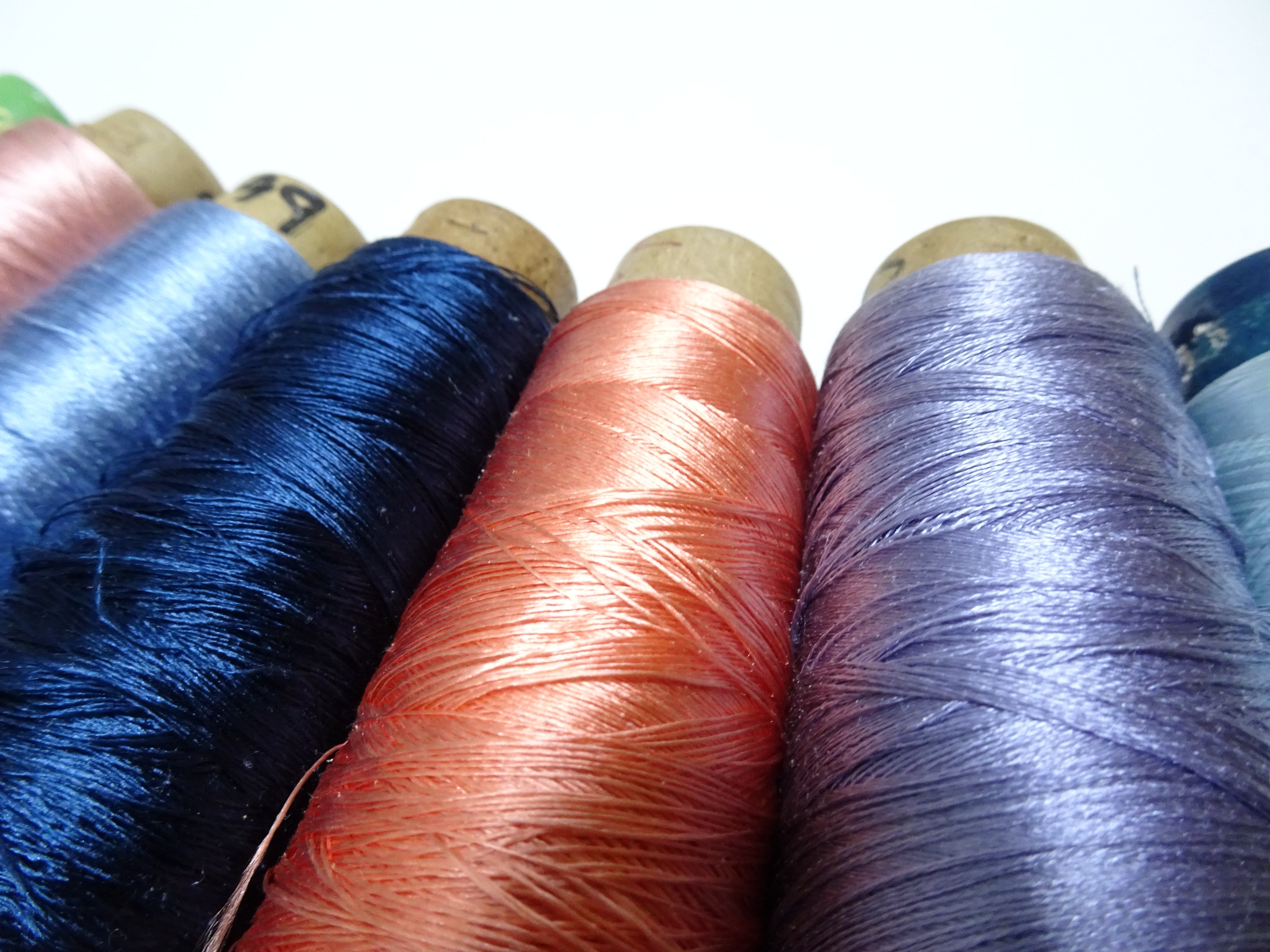 Special Price!! Japanese vintage silk thread 10sets embroidery Over 6,000 meters  16351