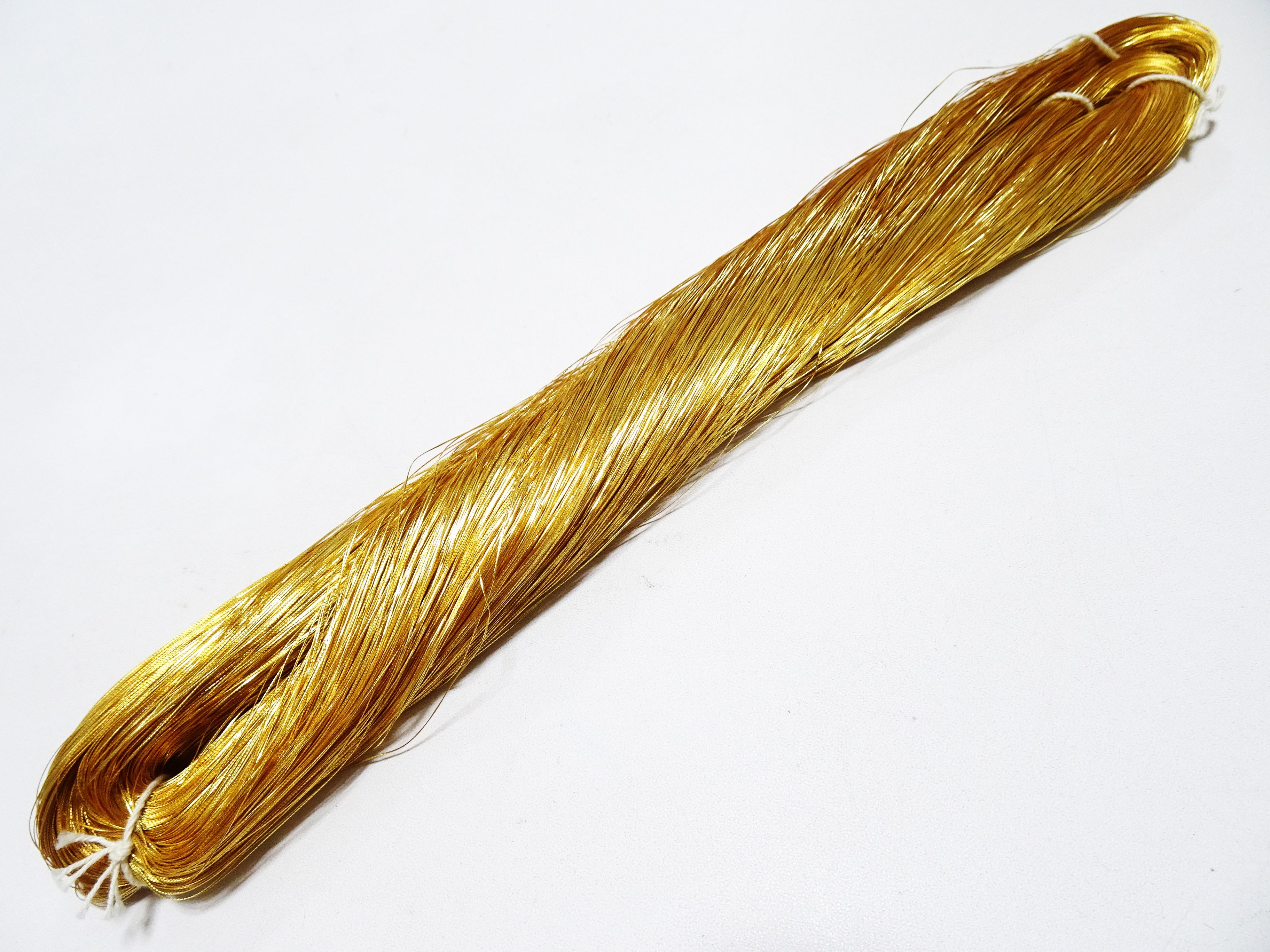 Special Price!! Japanese Rare Vintage High Class Gold Leaf Thread "Gokukou" Embroidery  1000M  0.16mm  17702